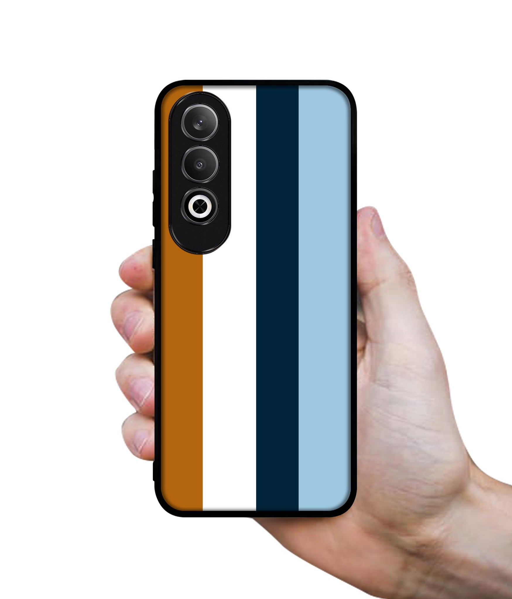 Color Stripes Design Designer 2D Printed Back Case Cover for OnePlus Nord CE4 5G