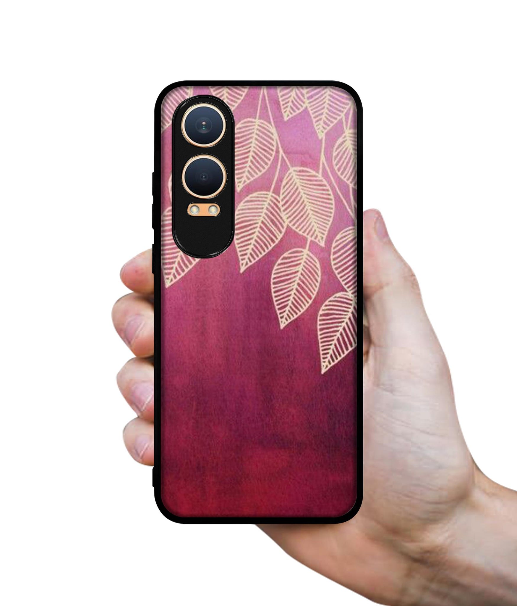 Leaf Pattern Design Designer 2D Printed Back Case Cover for OnePlus Nord CE4 Lite 5G