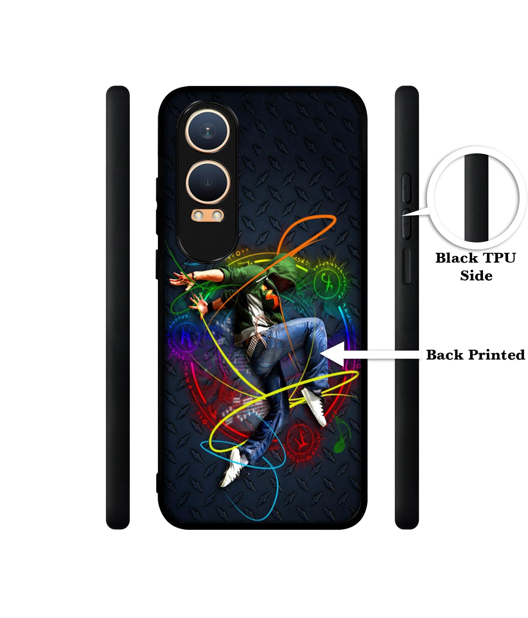 Boy With Music Design Designer 2D Printed Back Case Cover for OnePlus Nord CE4 Lite 5G