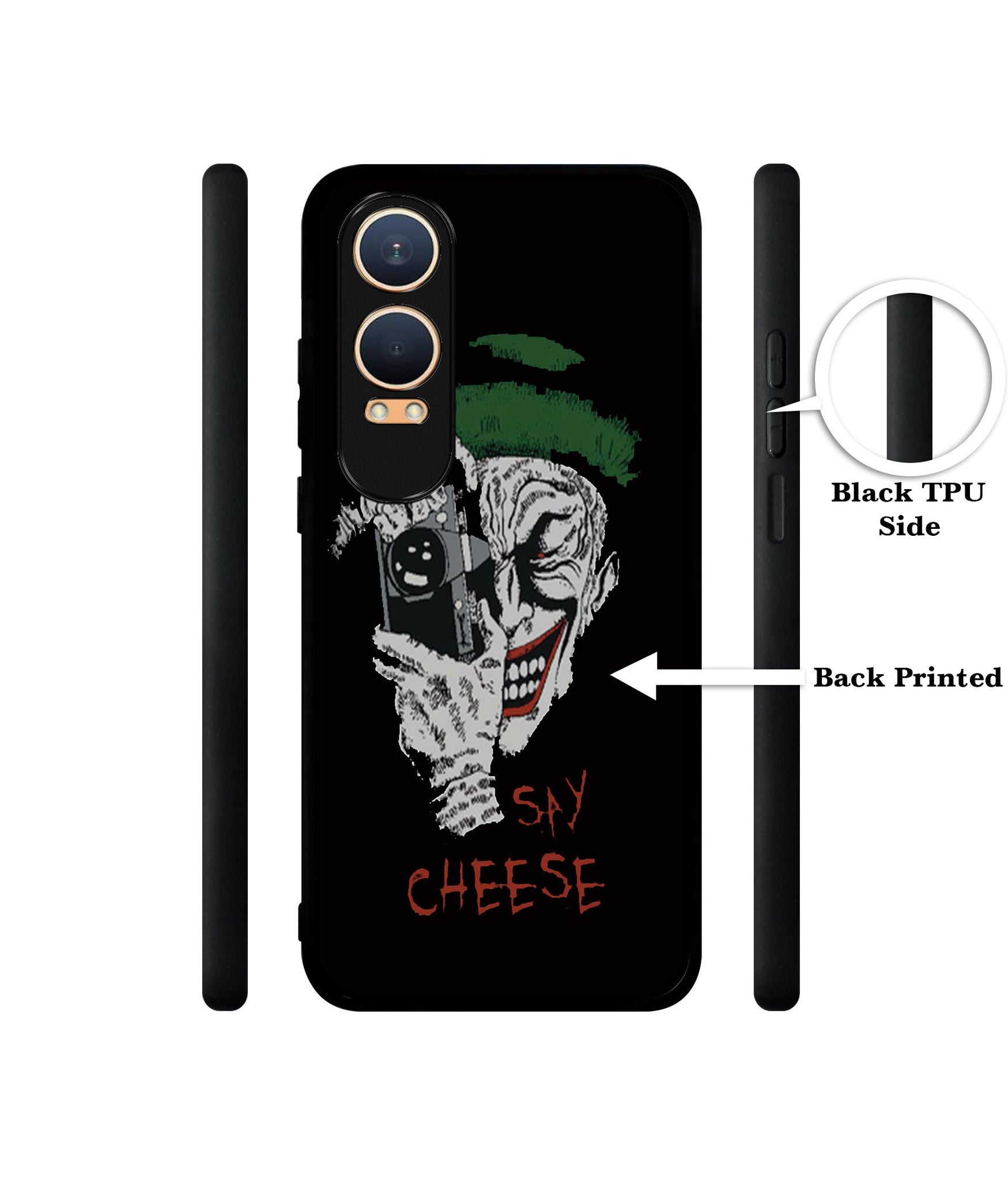 Joker Say Cheese Design Designer 2D Printed Back Case Cover for OnePlus Nord CE4 Lite 5G