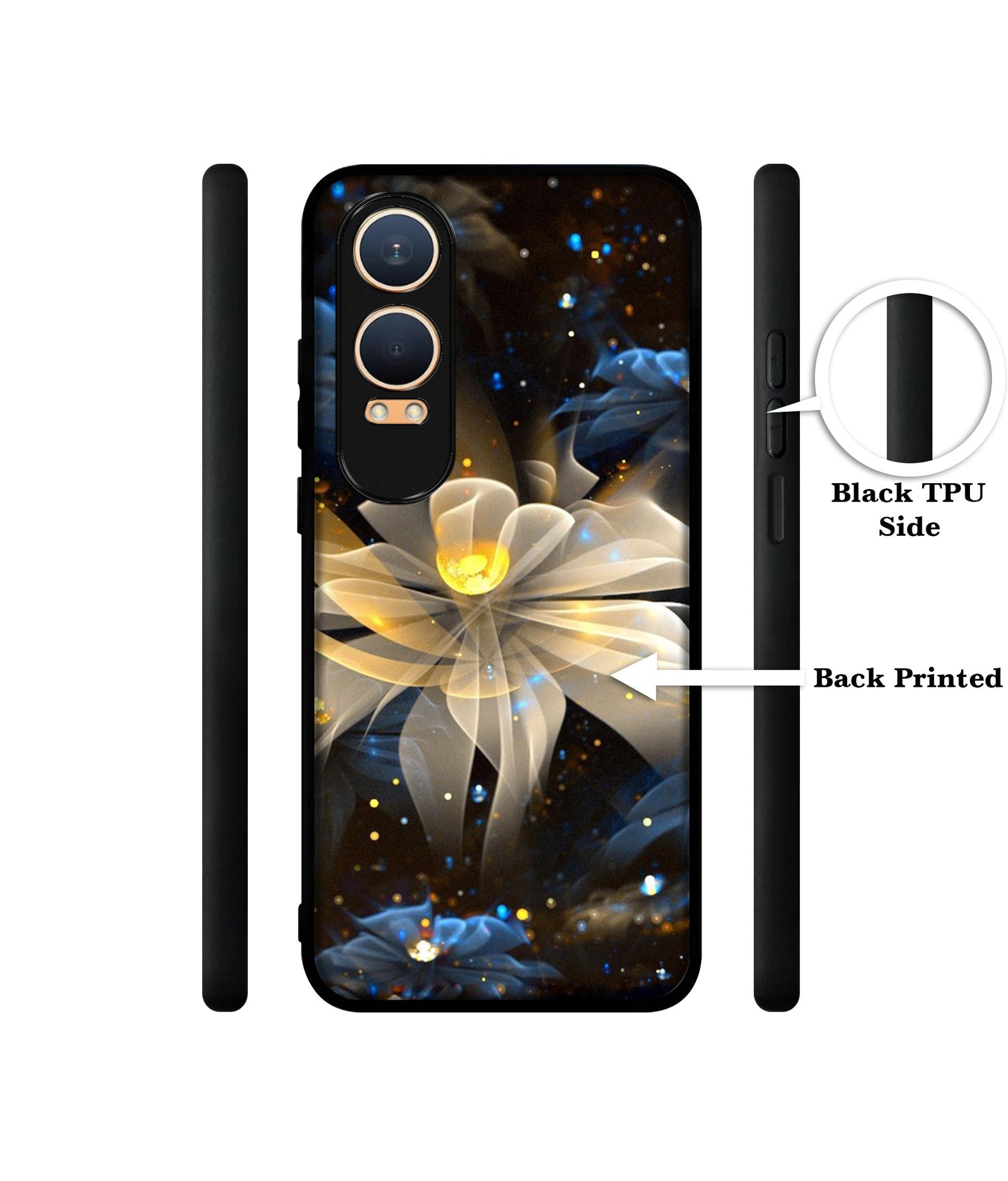 Art Flower Design Designer 2D Printed Back Case Cover for OnePlus Nord CE4 Lite 5G