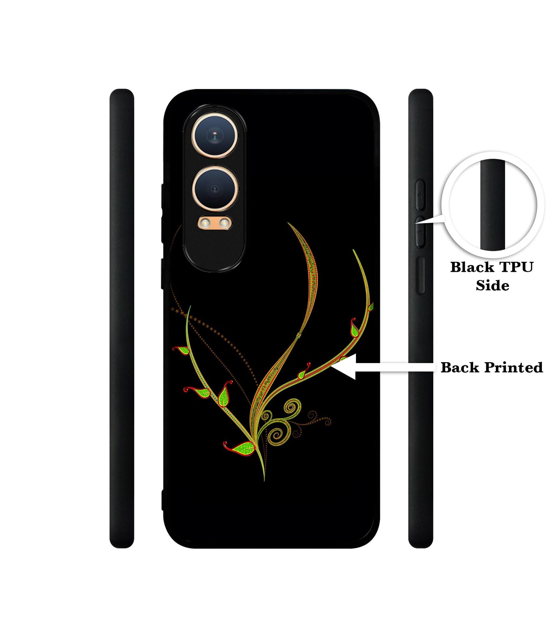 Yellow Pattern Design Designer 2D Printed Back Case Cover for OnePlus Nord CE4 Lite 5G