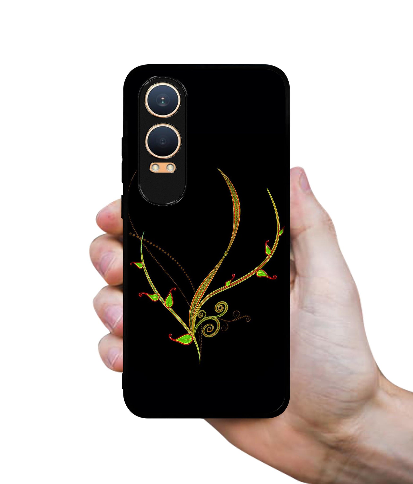Yellow Pattern Design Designer 2D Printed Back Case Cover for OnePlus Nord CE4 Lite 5G