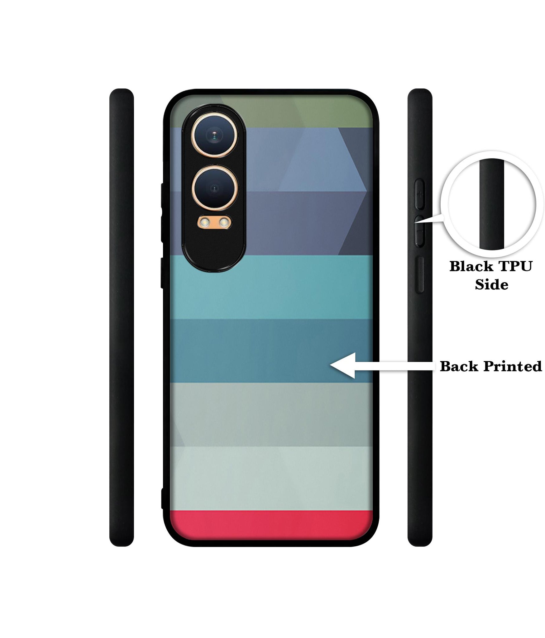 Colorful Lines Design Designer 2D Printed Back Case Cover for OnePlus Nord CE4 Lite 5G