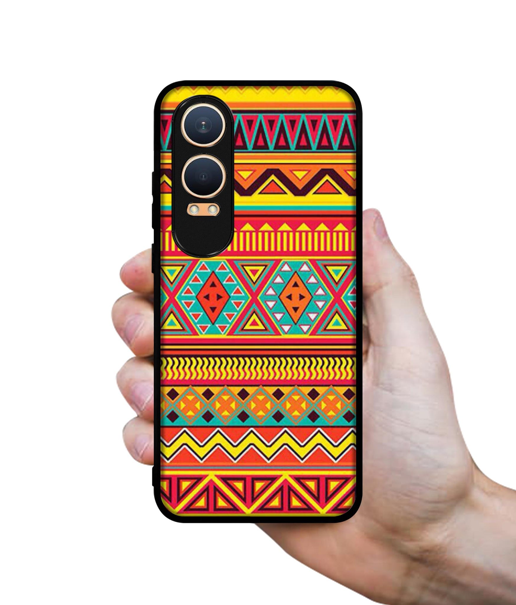 Artistic Rangoli Design Designer 2D Printed Back Case Cover for OnePlus Nord CE4 Lite 5G