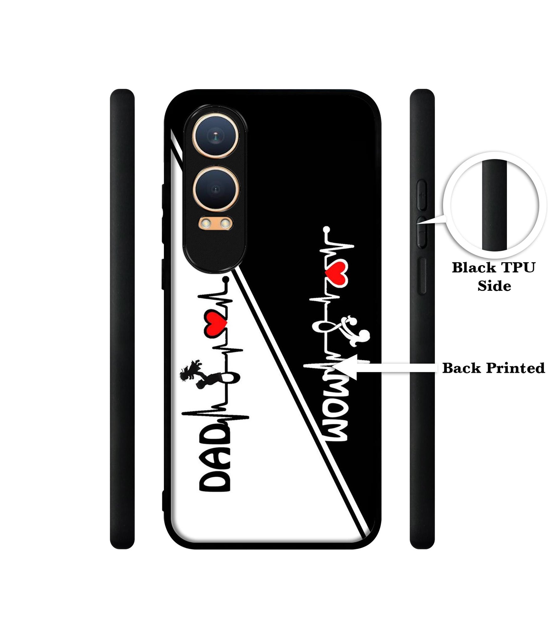 Mom and Dad Lover Design Designer 2D Printed Back Case Cover for OnePlus Nord CE4 Lite 5G