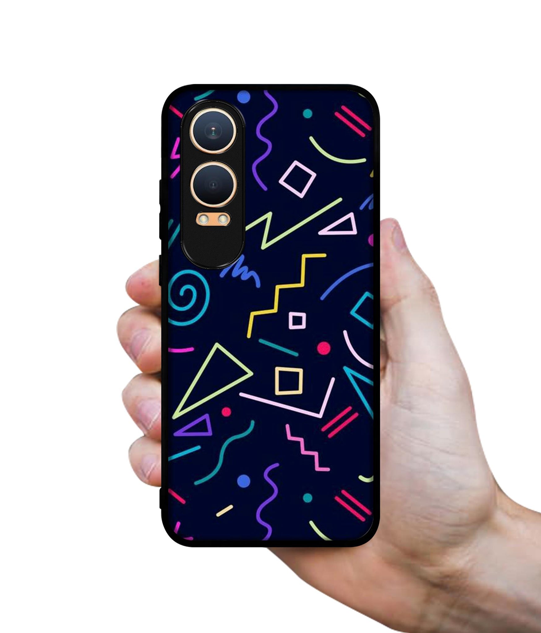 Retro Abstract Design Designer 2D Printed Back Case Cover for OnePlus Nord CE4 Lite 5G