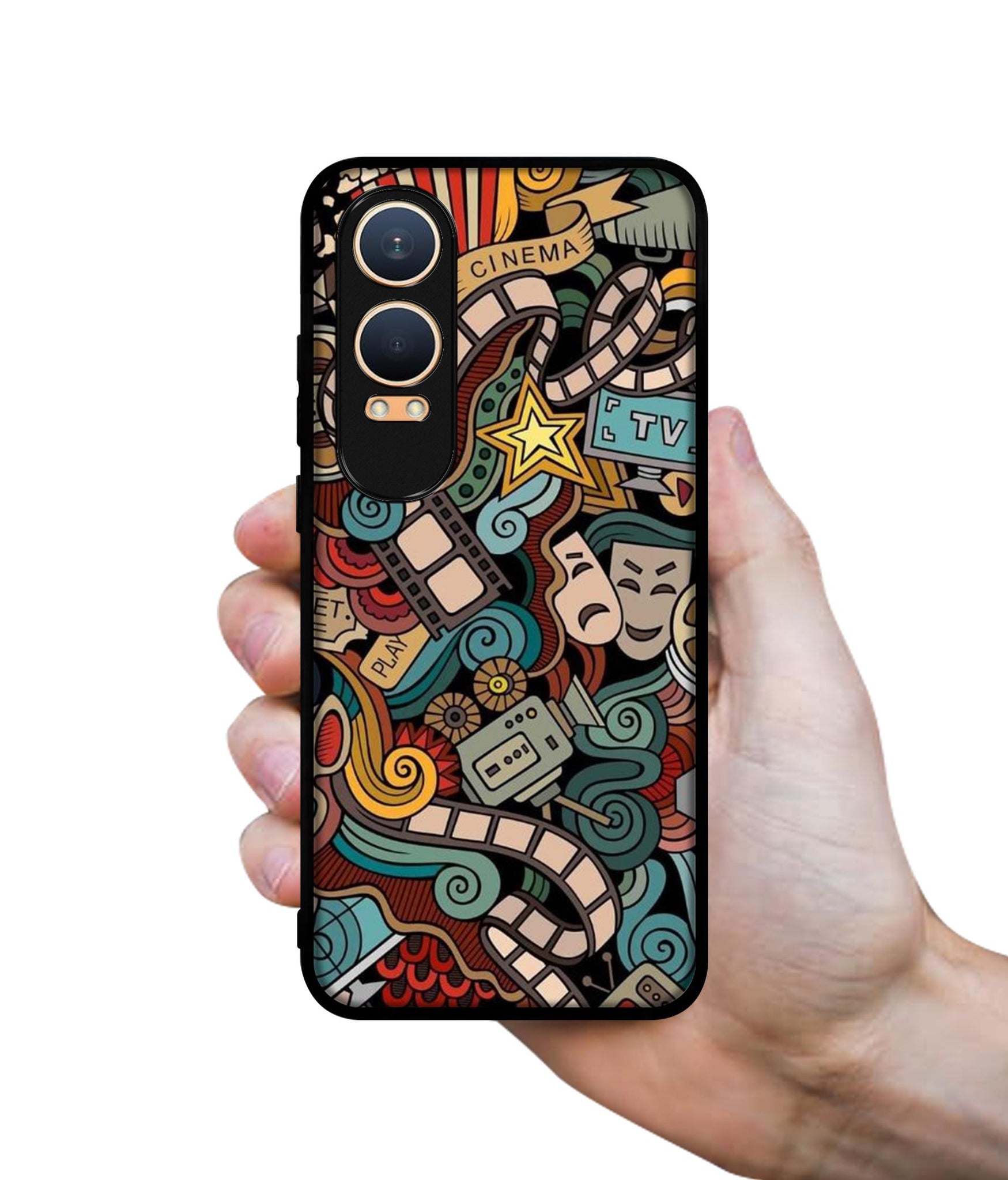 Movies Design Designer 2D Printed Back Case Cover for OnePlus Nord CE4 Lite 5G