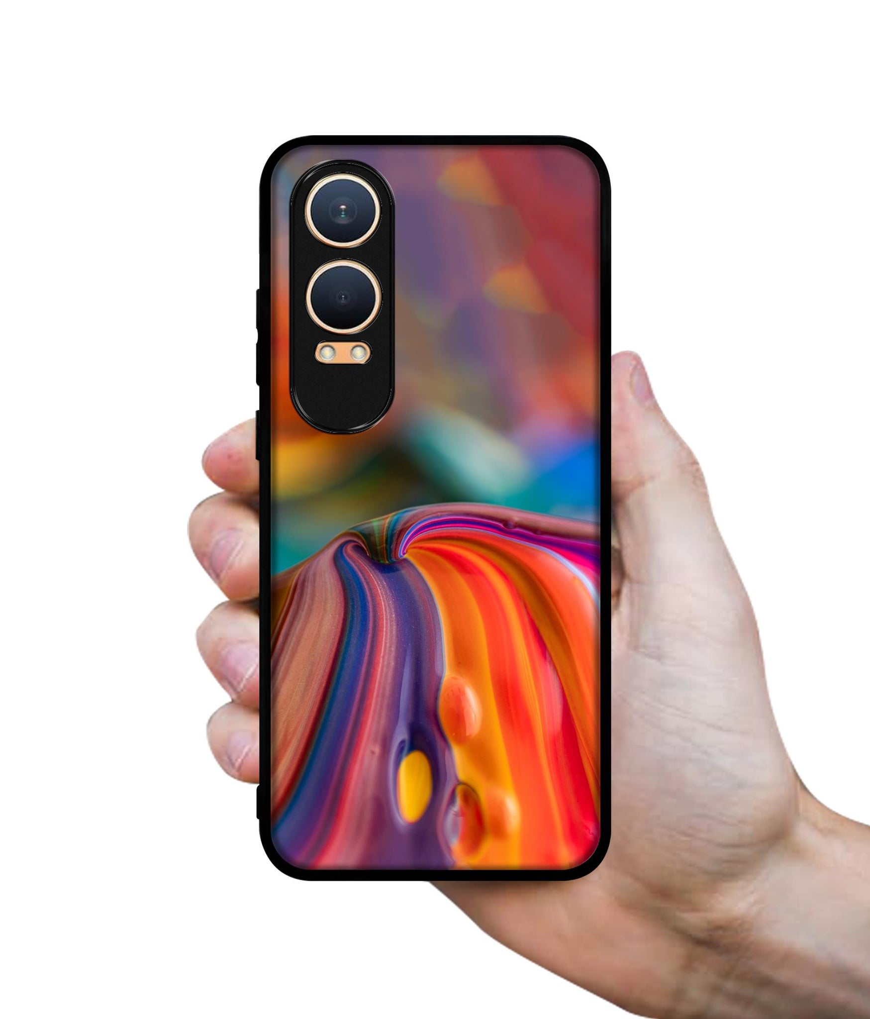 Rainbow Colors Designer 2D Printed Back Case Cover for OnePlus Nord CE4 Lite 5G