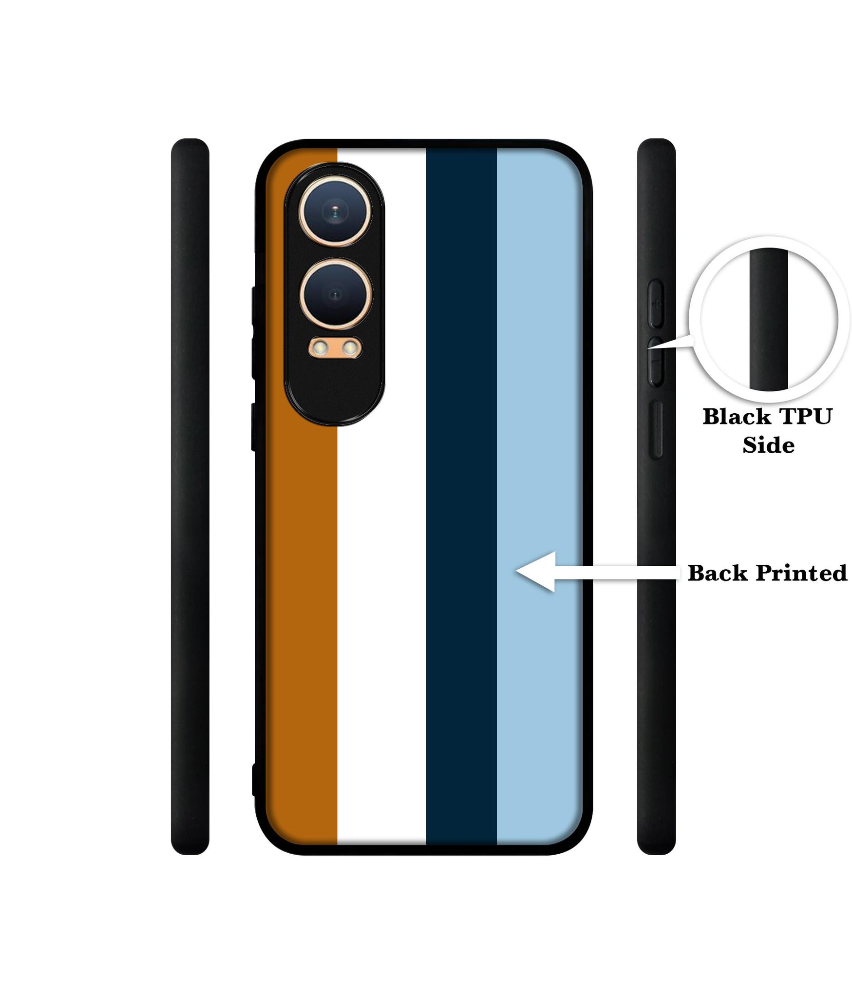 Color Stripes Design Designer 2D Printed Back Case Cover for OnePlus Nord CE4 Lite 5G