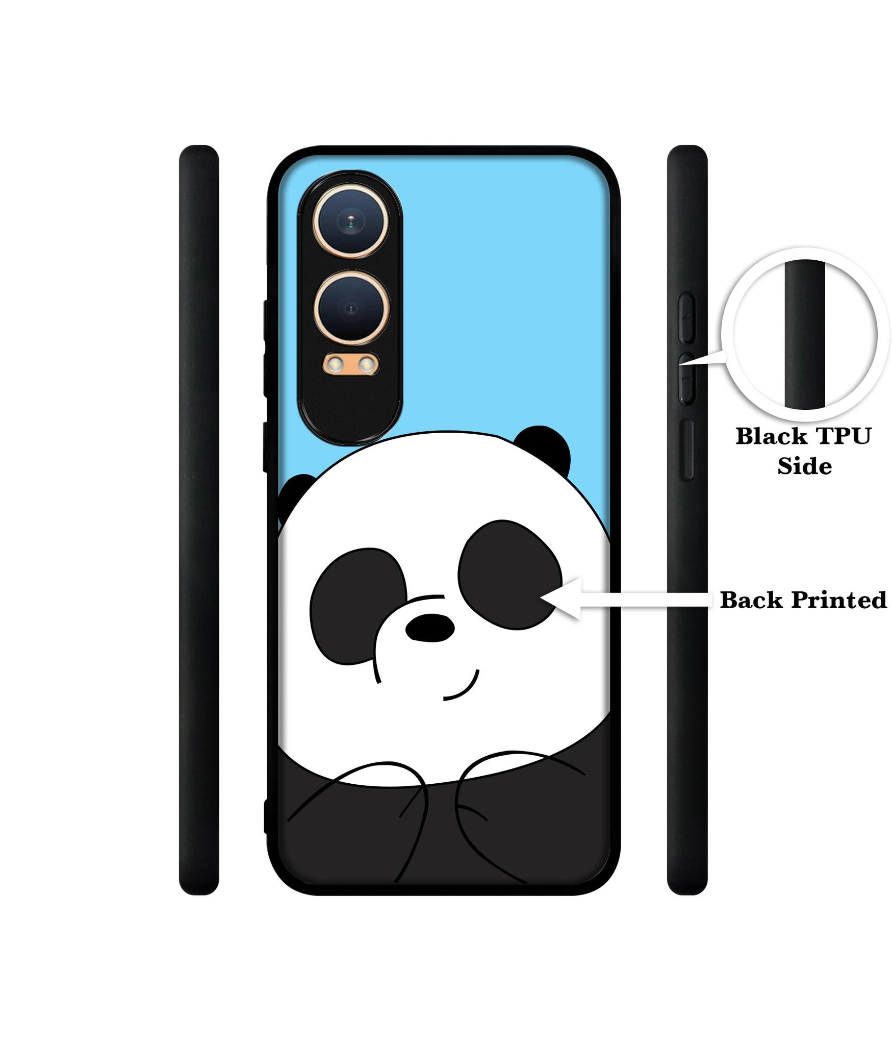 Cute Panda Design Designer 2D Printed Back Case Cover for OnePlus Nord CE4 Lite 5G
