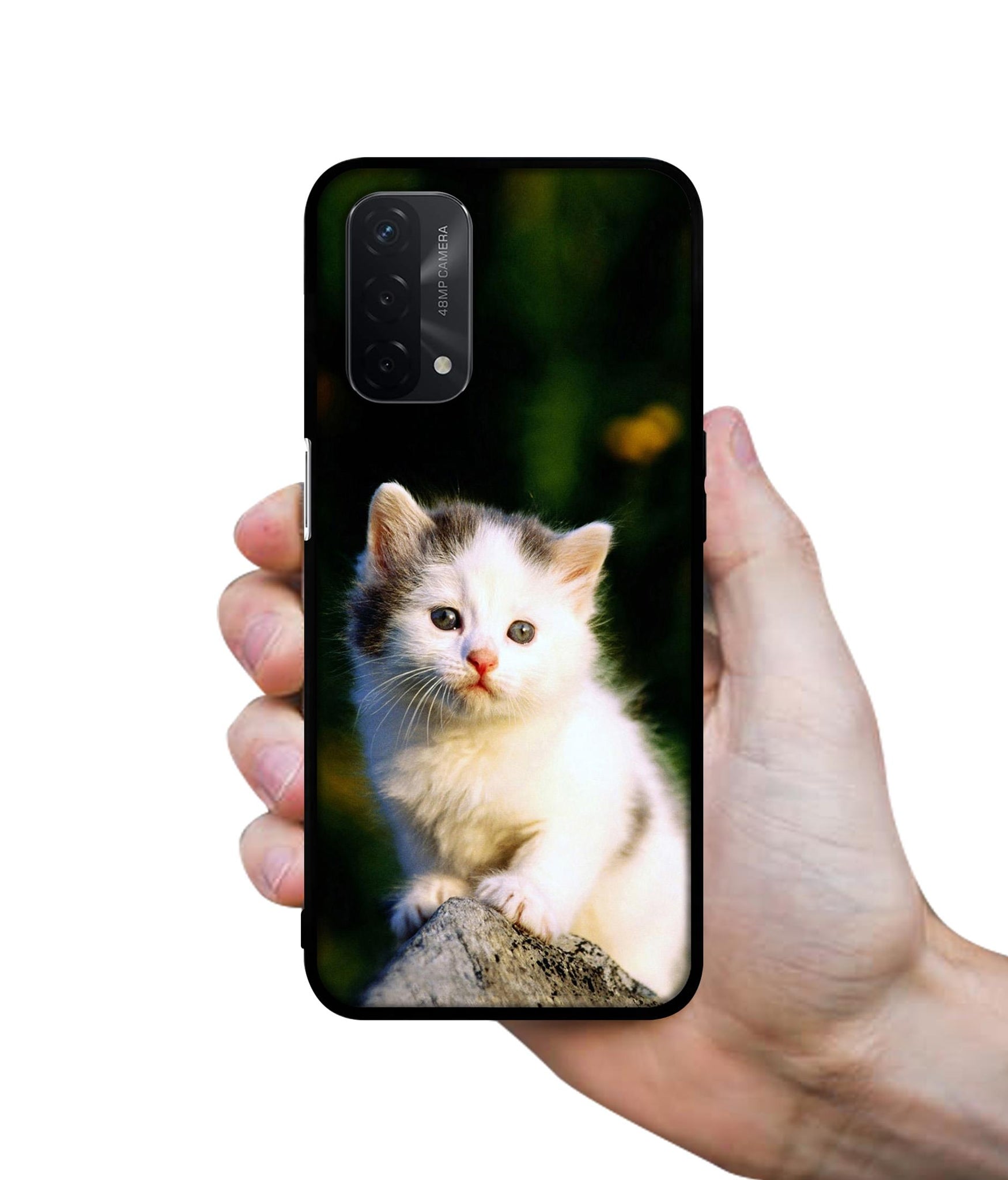 Sweet Cat Design Designer 2D Printed Back Case Cover for Oppo A74 5G