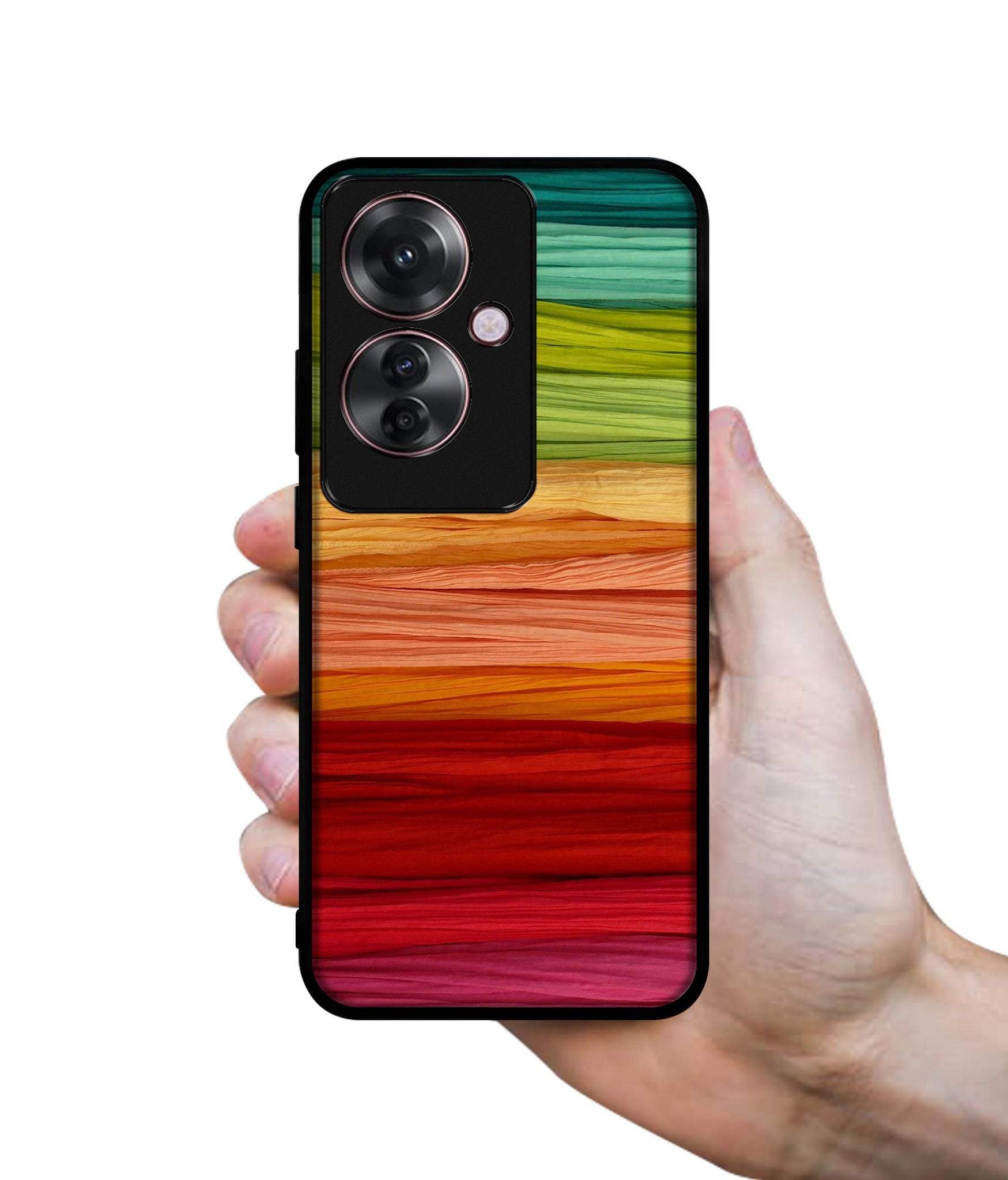Colorful Thread Design Designer 2D Printed Back Case Cover for Oppo F25 Pro 5G / Reno 11F 5G