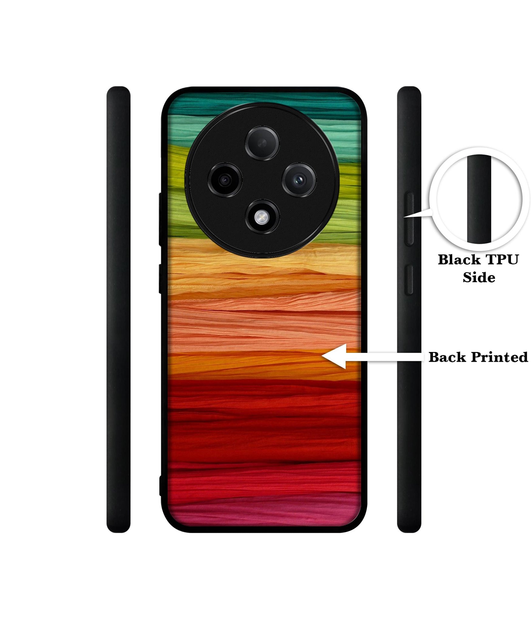 Colorful Thread Design Designer 2D Printed Back Case Cover for Oppo F27 Pro Plus 5G / F27 Pro 5G
