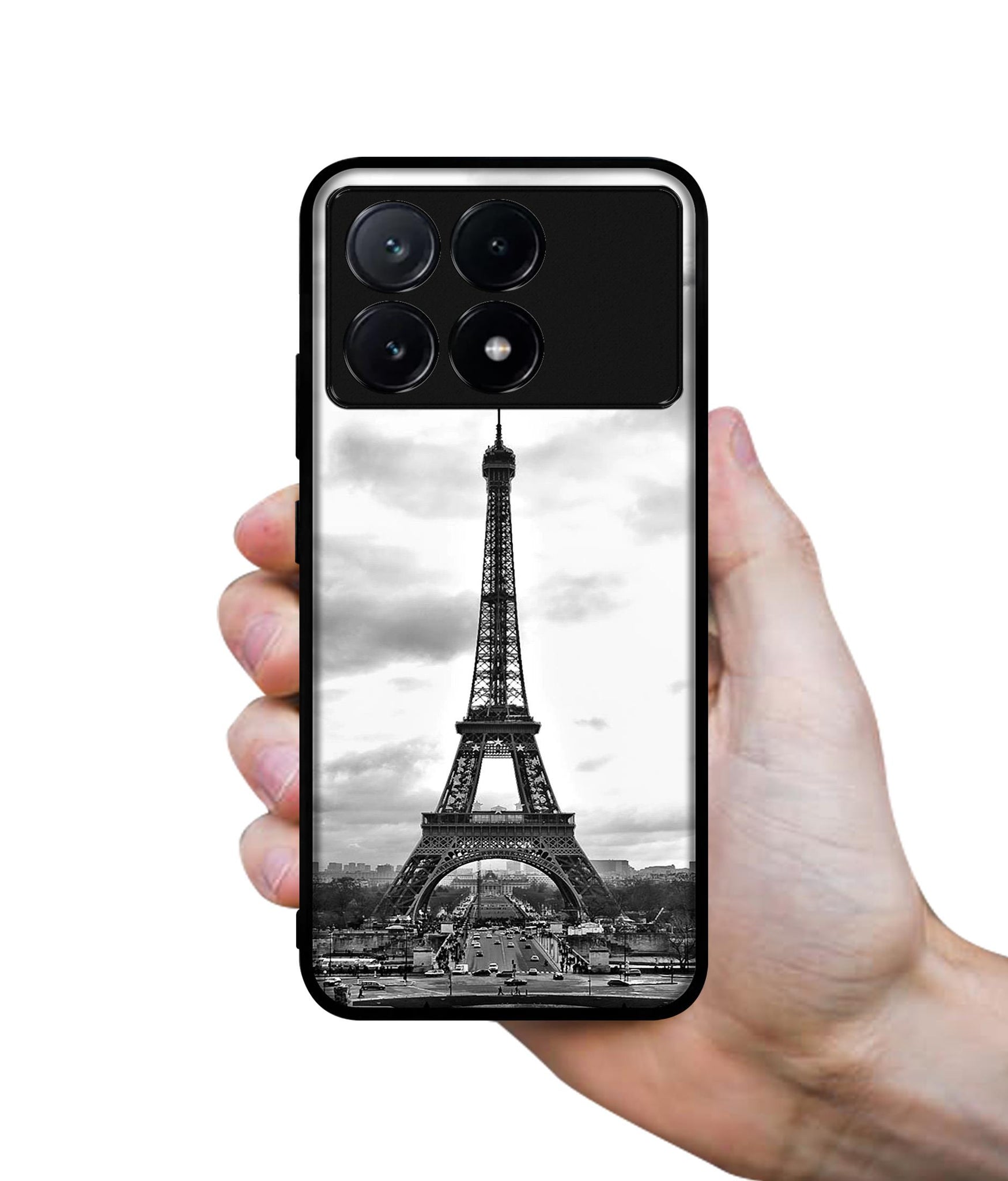 Eiffel Tower Design Designer 2D Printed Back Case Cover for Poco X6 Pro 5G / Mi Redmi K70E 5G