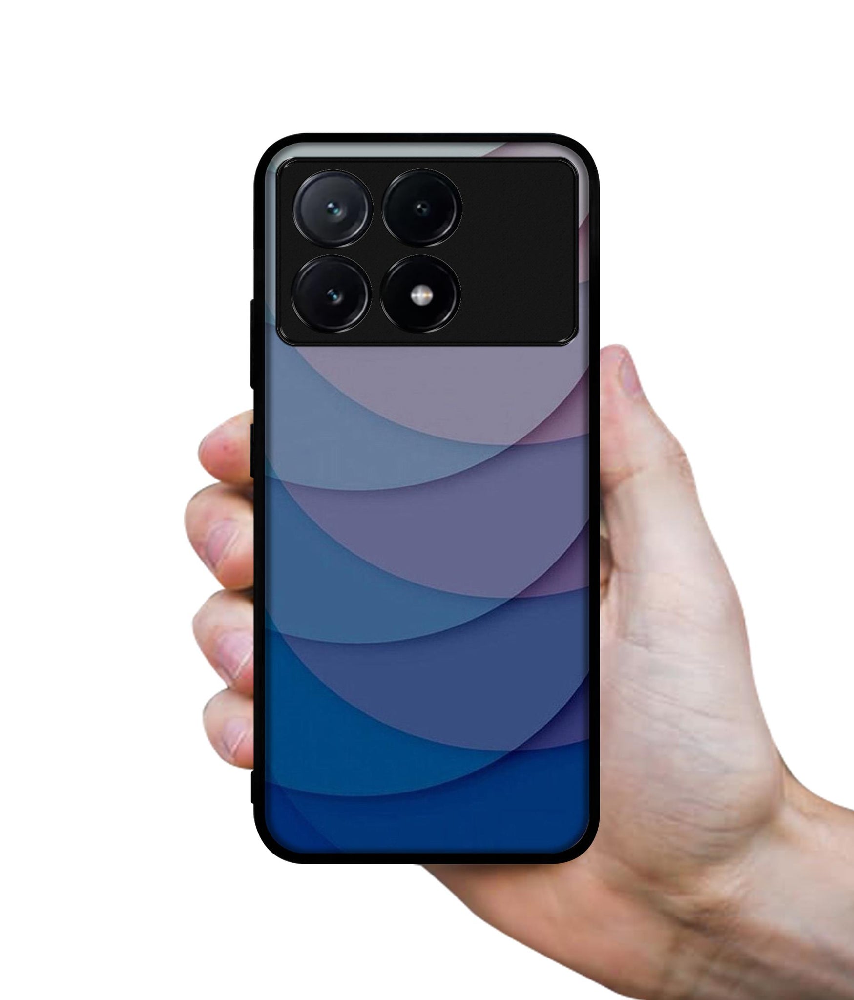 Waves Pattern Print Design Designer 2D Printed Back Case Cover for Poco X6 Pro 5G / Mi Redmi K70E 5G
