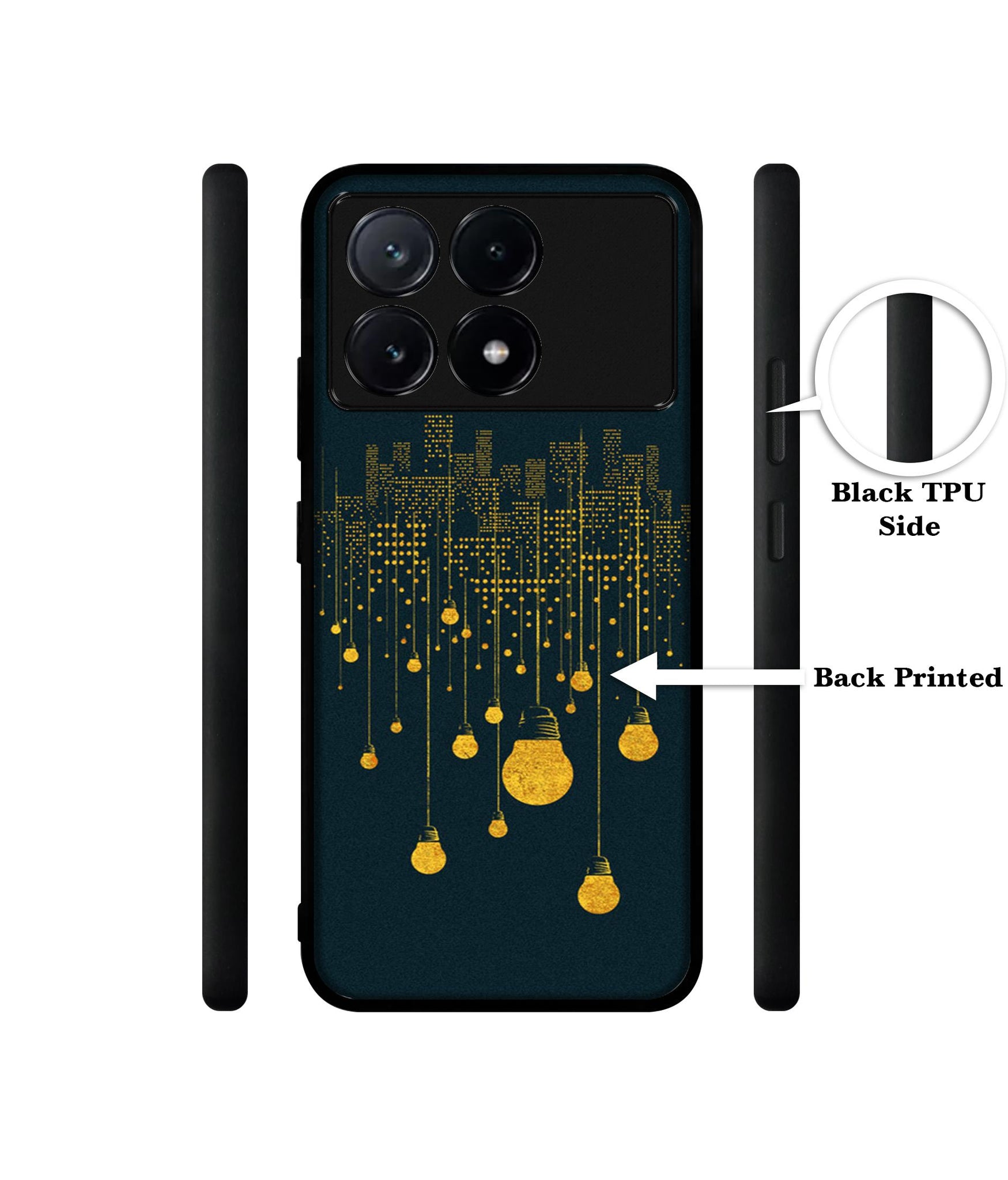 City Light Pattern Design Designer 2D Printed Back Case Cover for Poco X6 Pro 5G / Mi Redmi K70E 5G