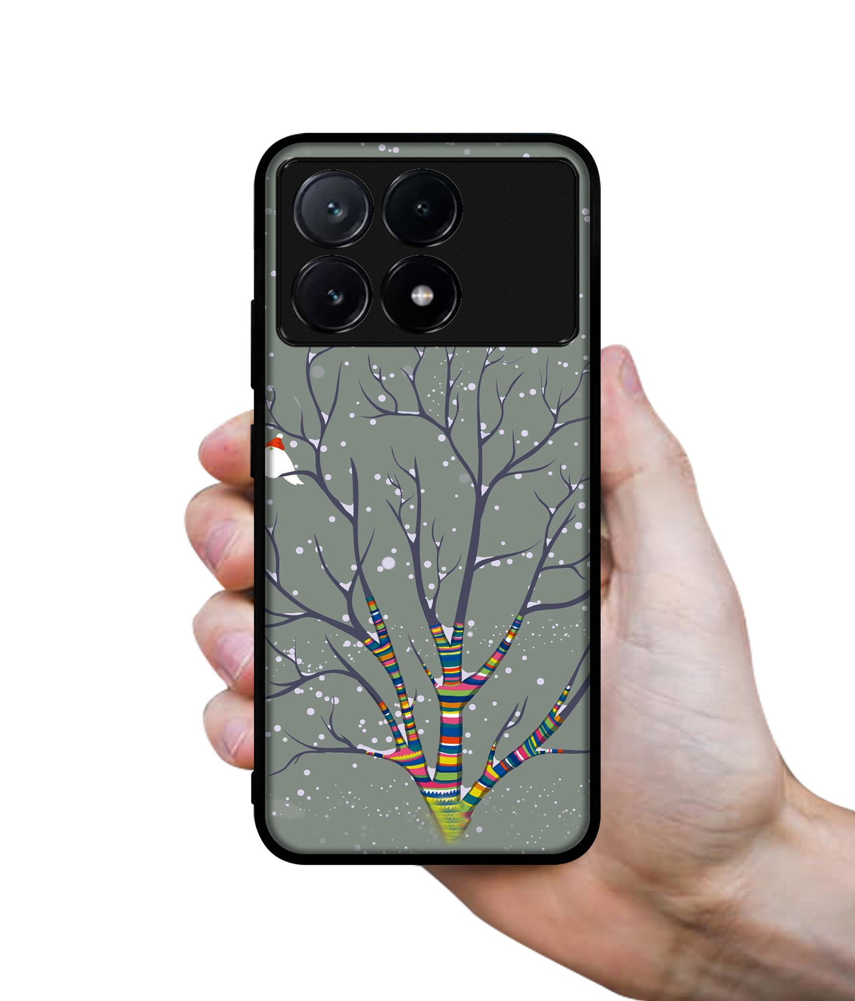 Winter Pattern Print Design Designer 2D Printed Back Case Cover for Poco X6 Pro 5G / Mi Redmi K70E 5G