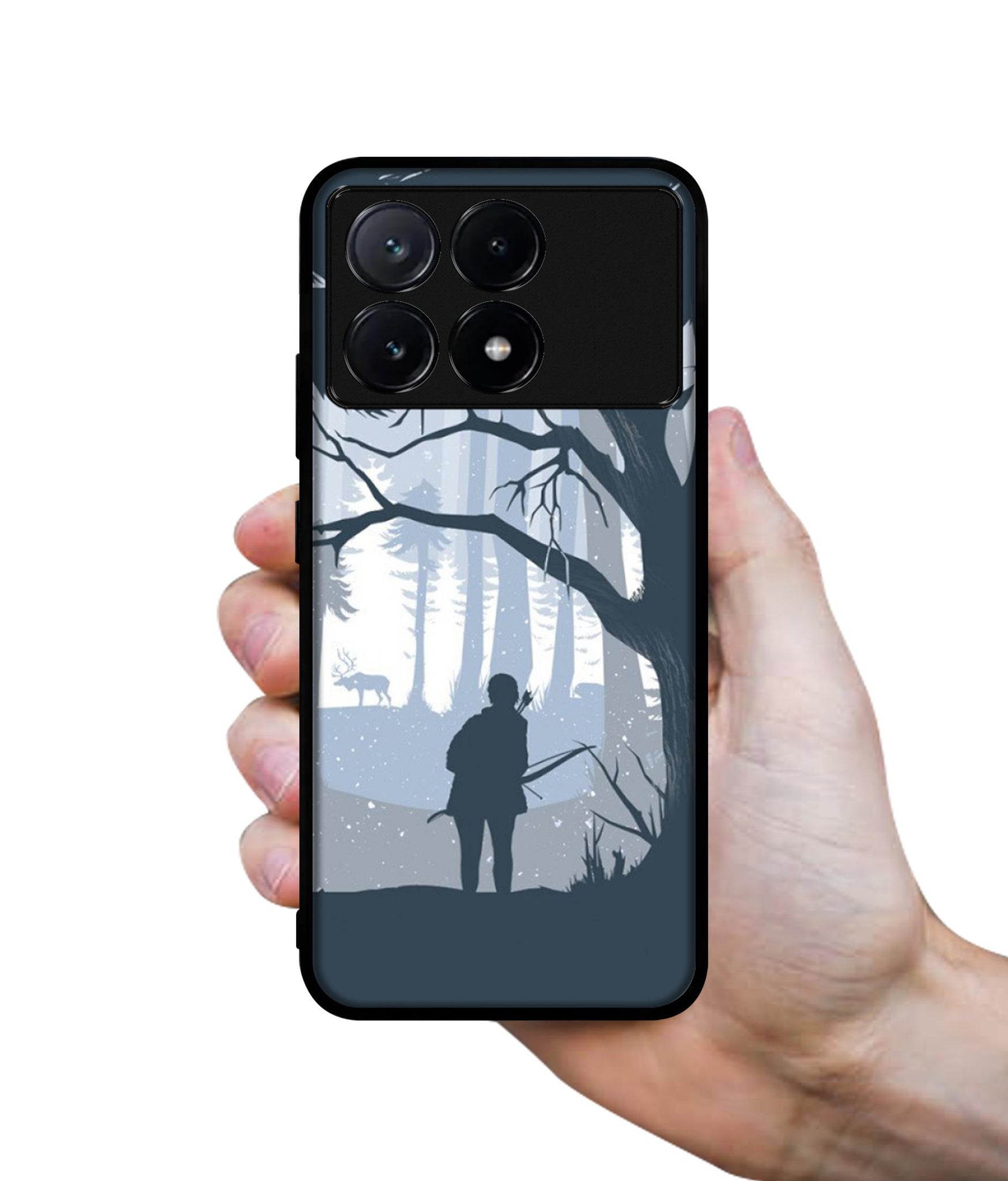 Hunter Design Designer 2D Printed Back Case Cover for Poco X6 Pro 5G / Mi Redmi K70E 5G