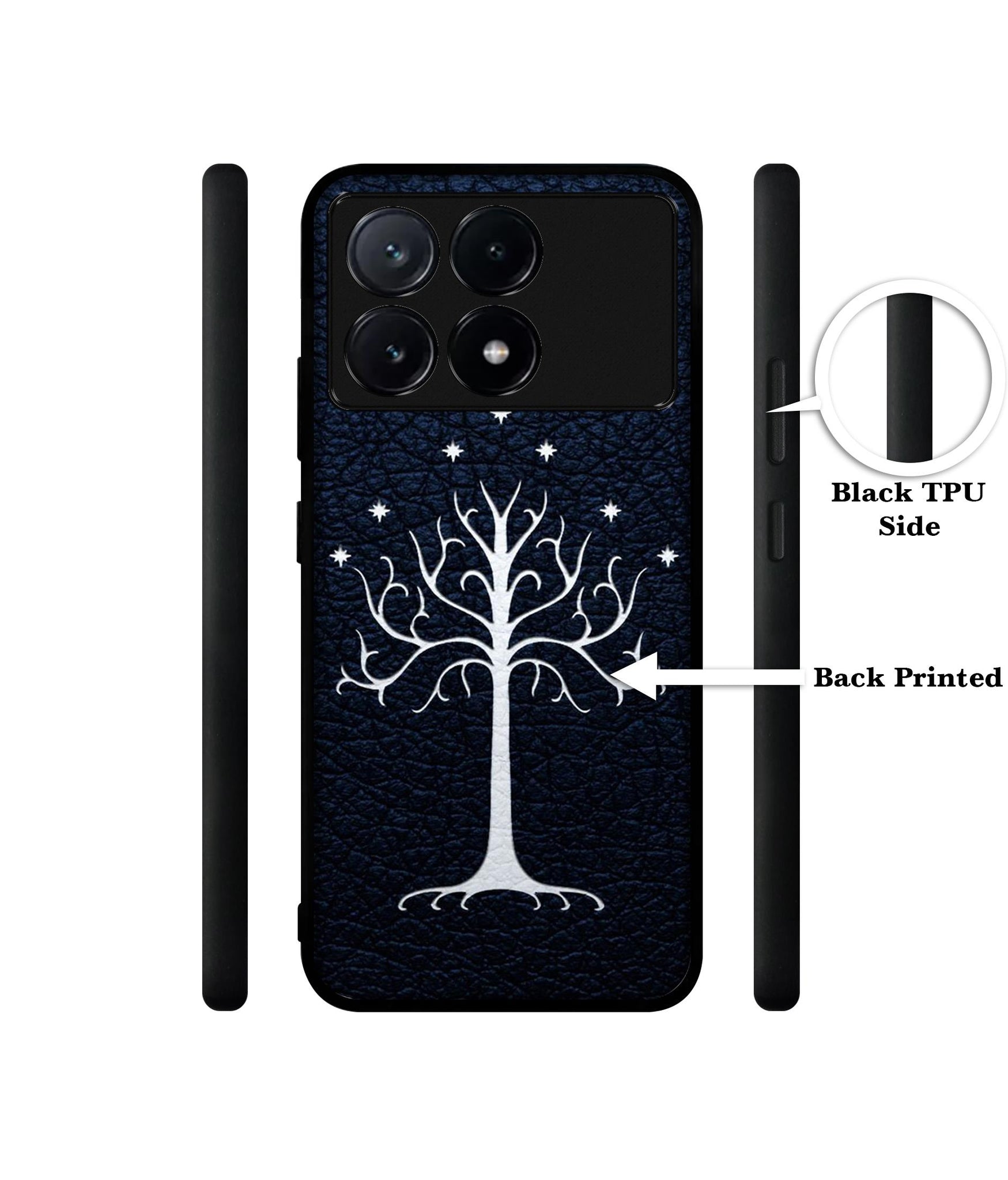 Magic Tree Pattern Design Designer 2D Printed Back Case Cover for Poco X6 Pro 5G / Mi Redmi K70E 5G