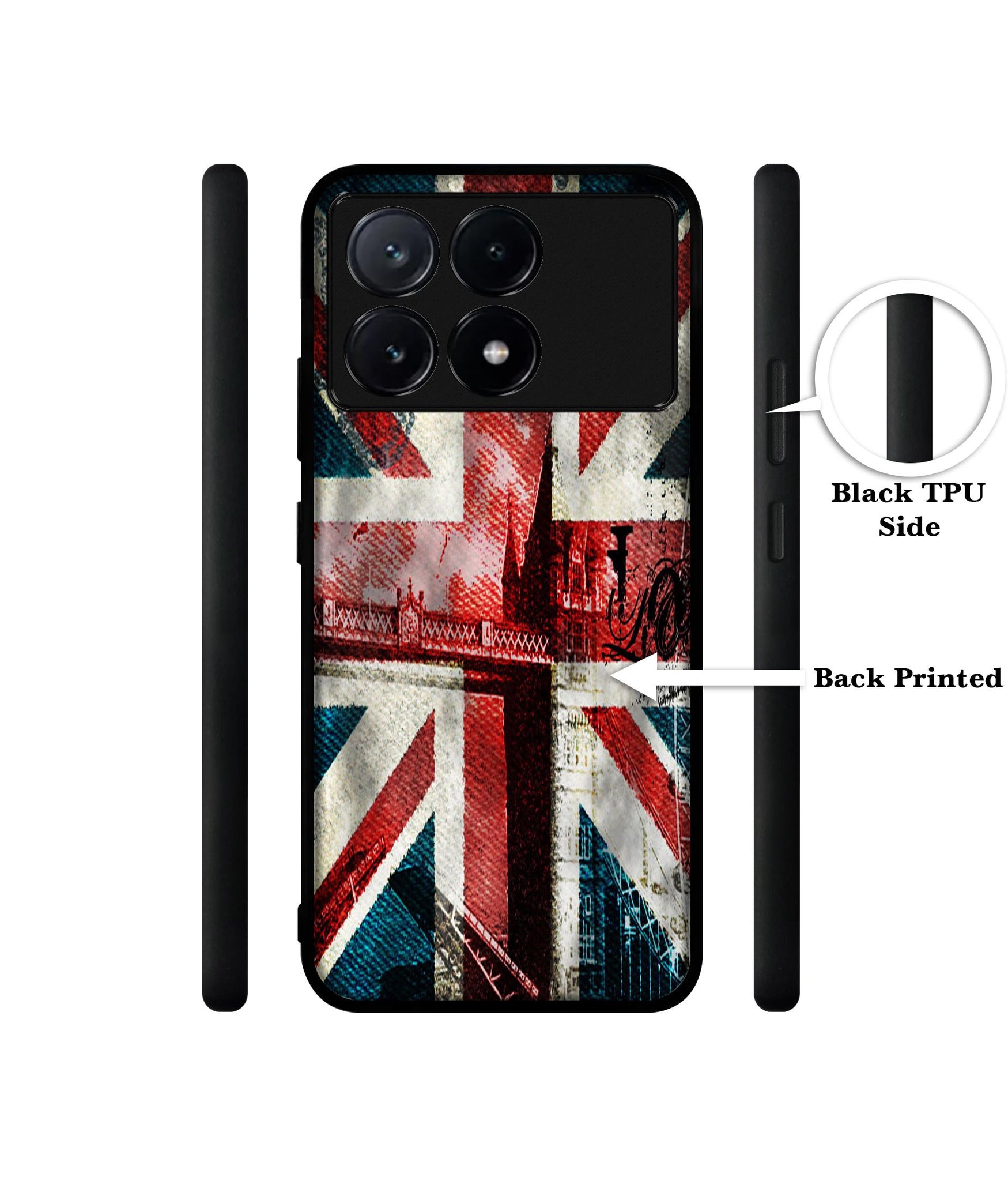 Music Men Design Designer 2D Printed Back Case Cover for Poco X6 Pro 5G / Mi Redmi K70E 5G