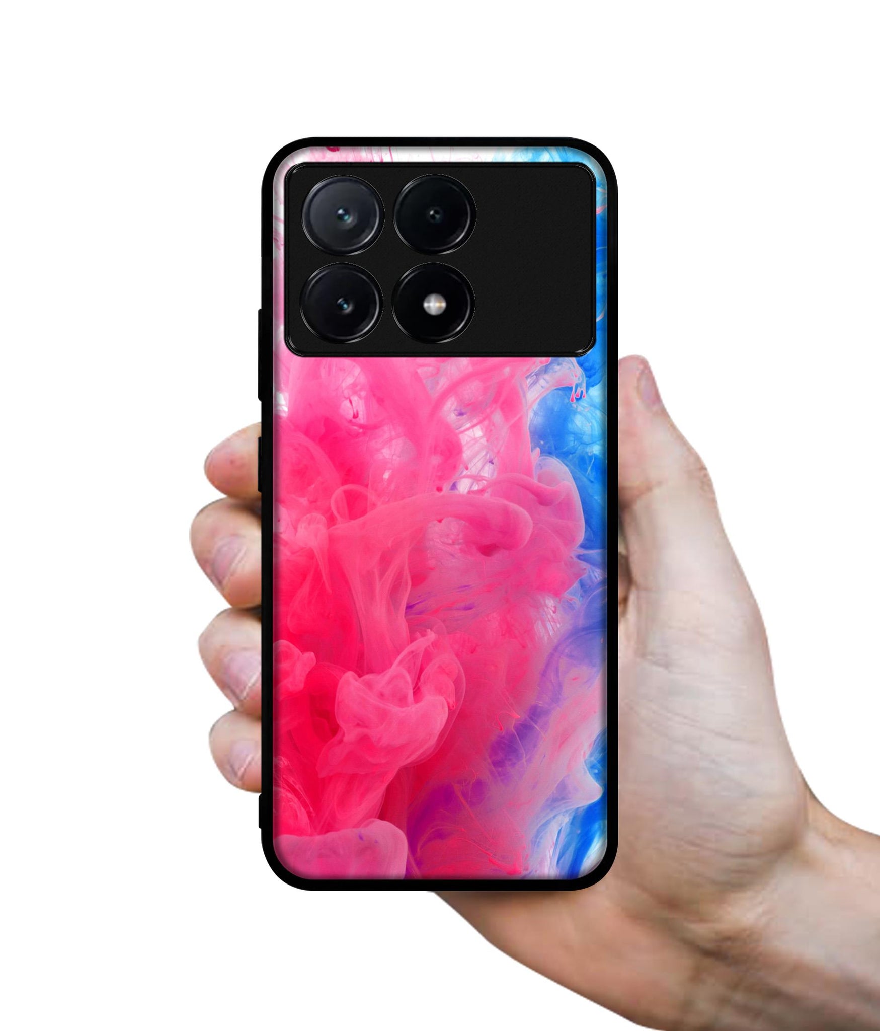Fractal Paint Design Designer 2D Printed Back Case Cover for Poco X6 Pro 5G / Mi Redmi K70E 5G