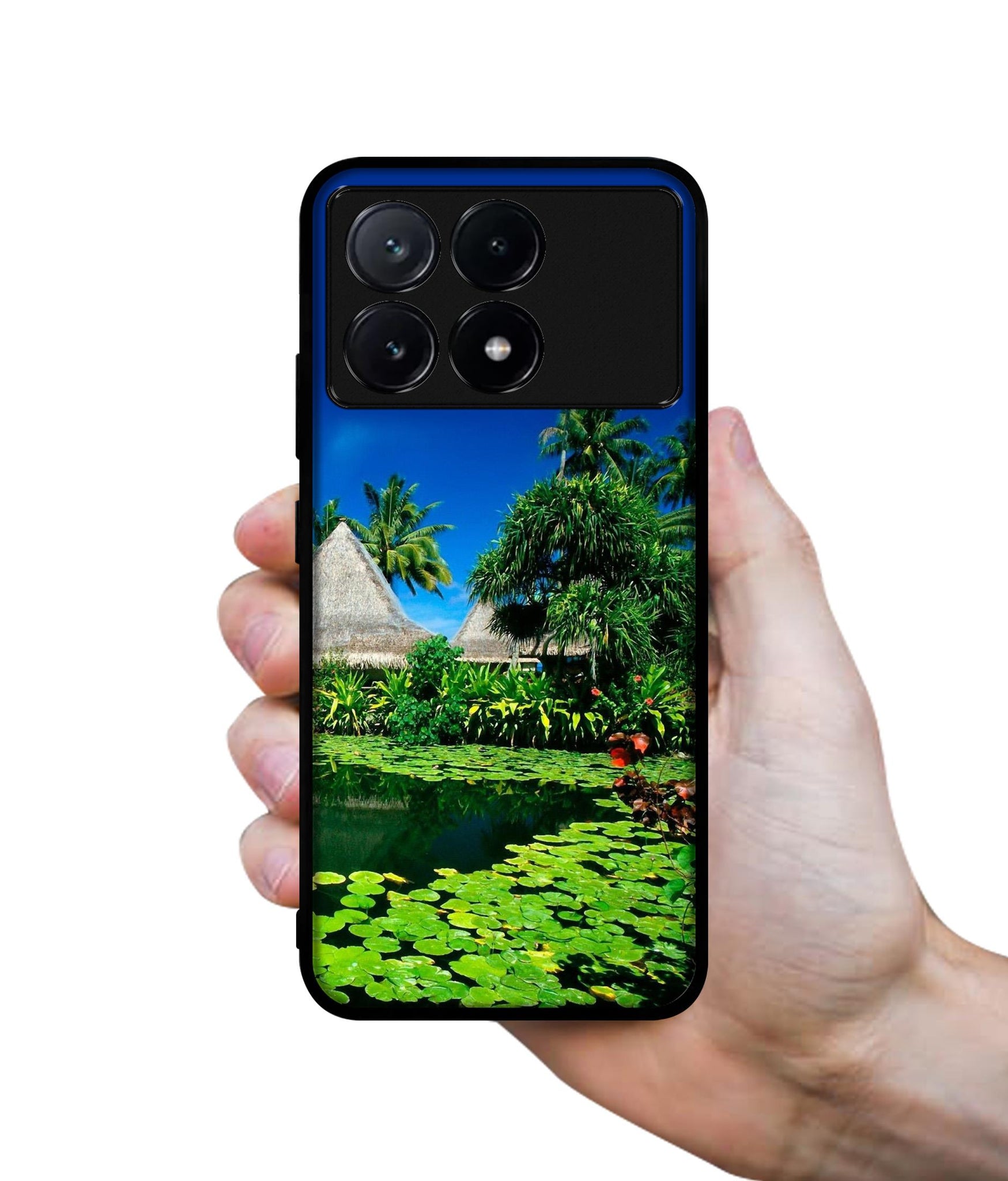 Tropics Water Design Designer 2D Printed Back Case Cover for Poco X6 Pro 5G / Mi Redmi K70E 5G