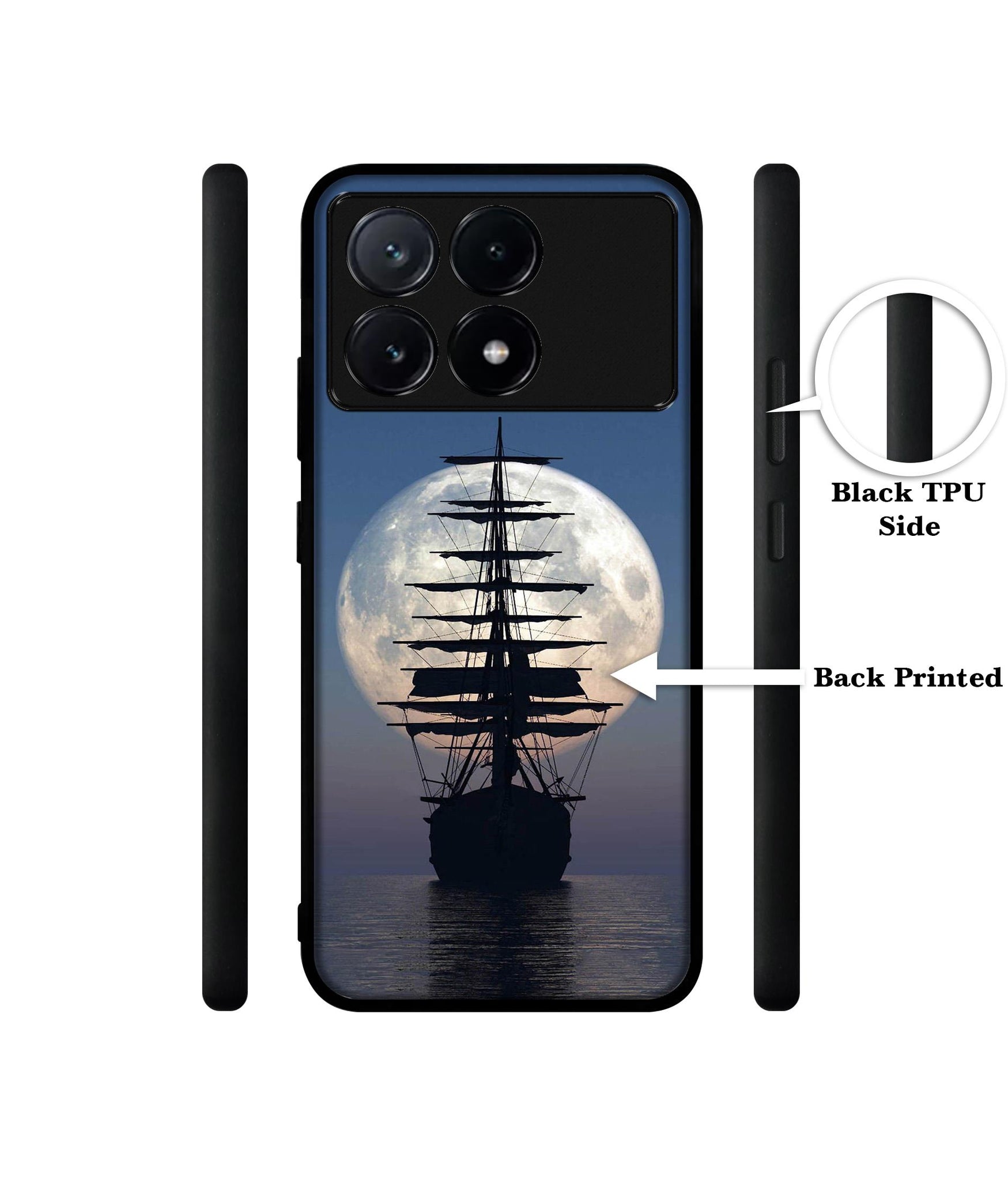 Sea Sunset Design Designer 2D Printed Back Case Cover for Poco X6 Pro 5G / Mi Redmi K70E 5G