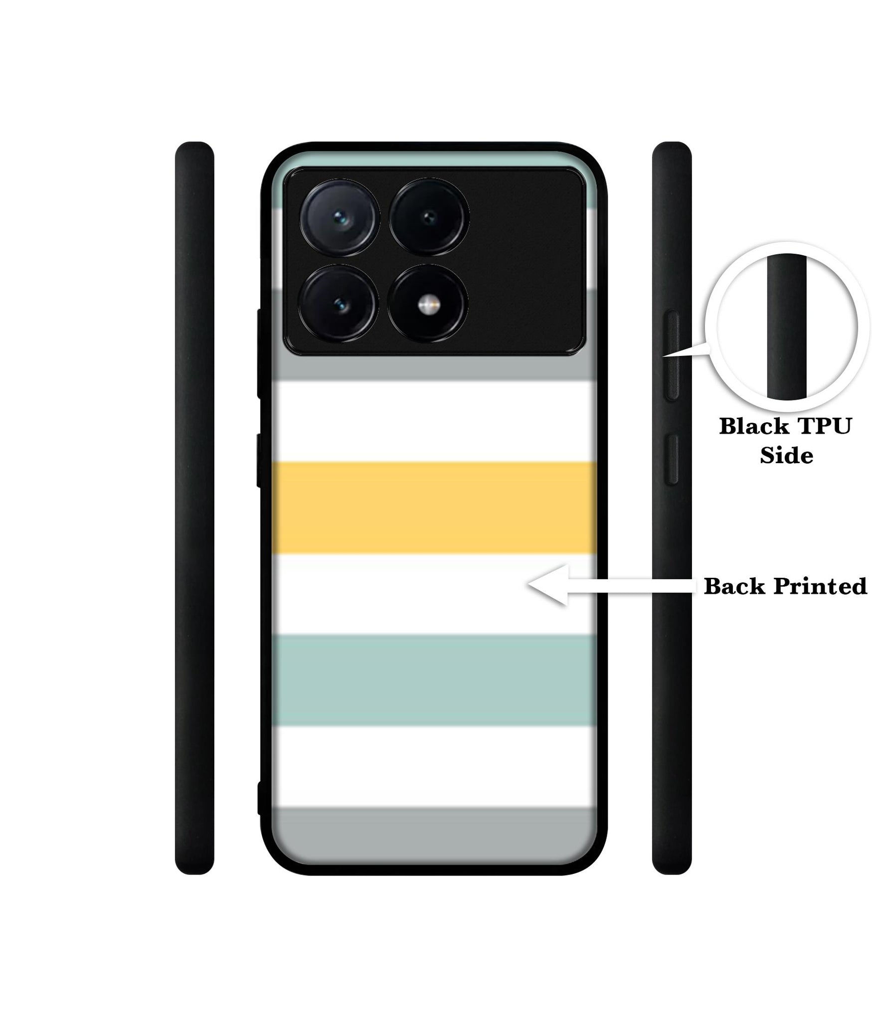 Line Texture Design Designer 2D Printed Back Case Cover for Poco X6 Pro 5G / Mi Redmi K70E 5G