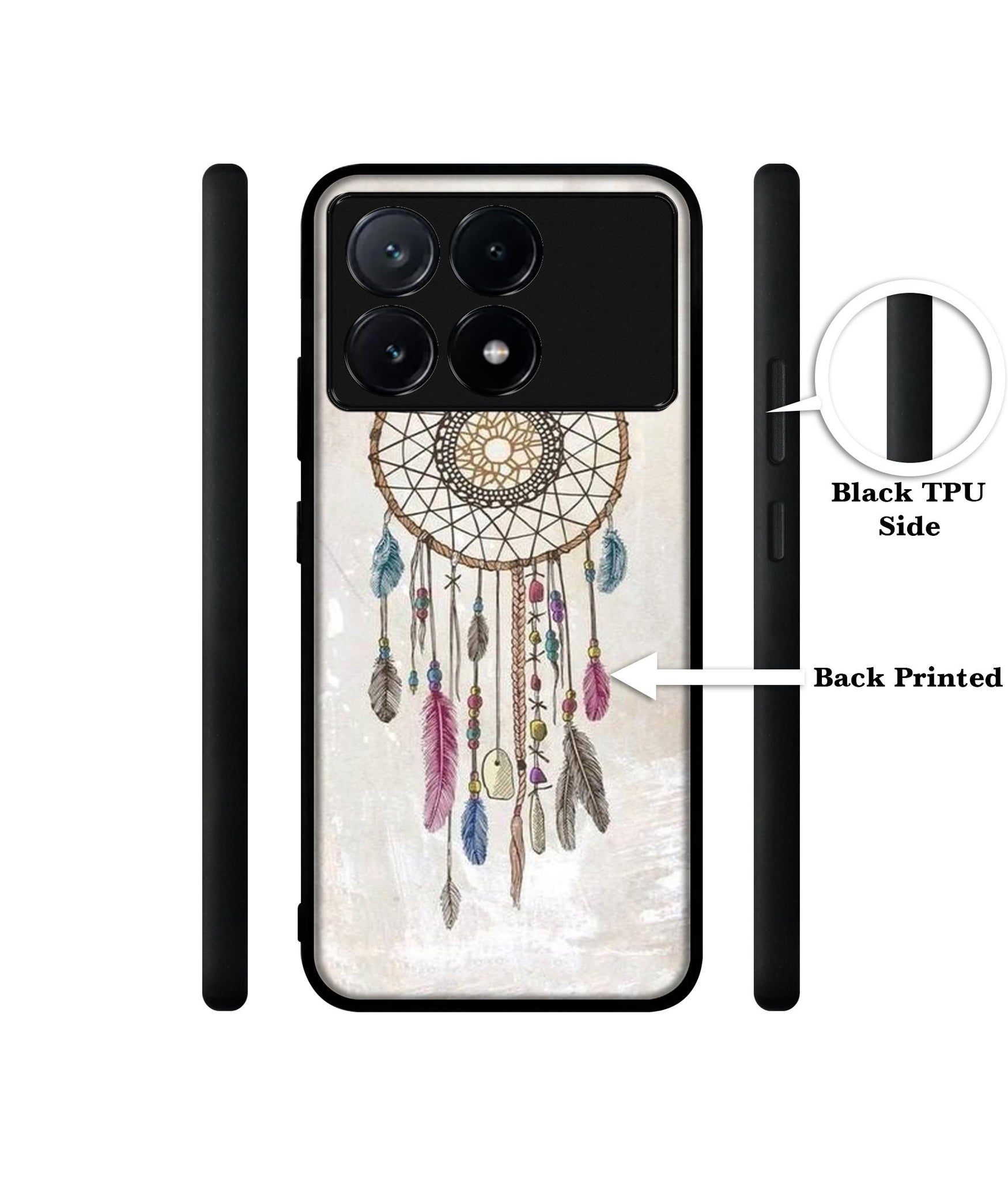 Wall Hanging Design Designer 2D Printed Back Case Cover for Poco X6 Pro 5G / Mi Redmi K70E 5G