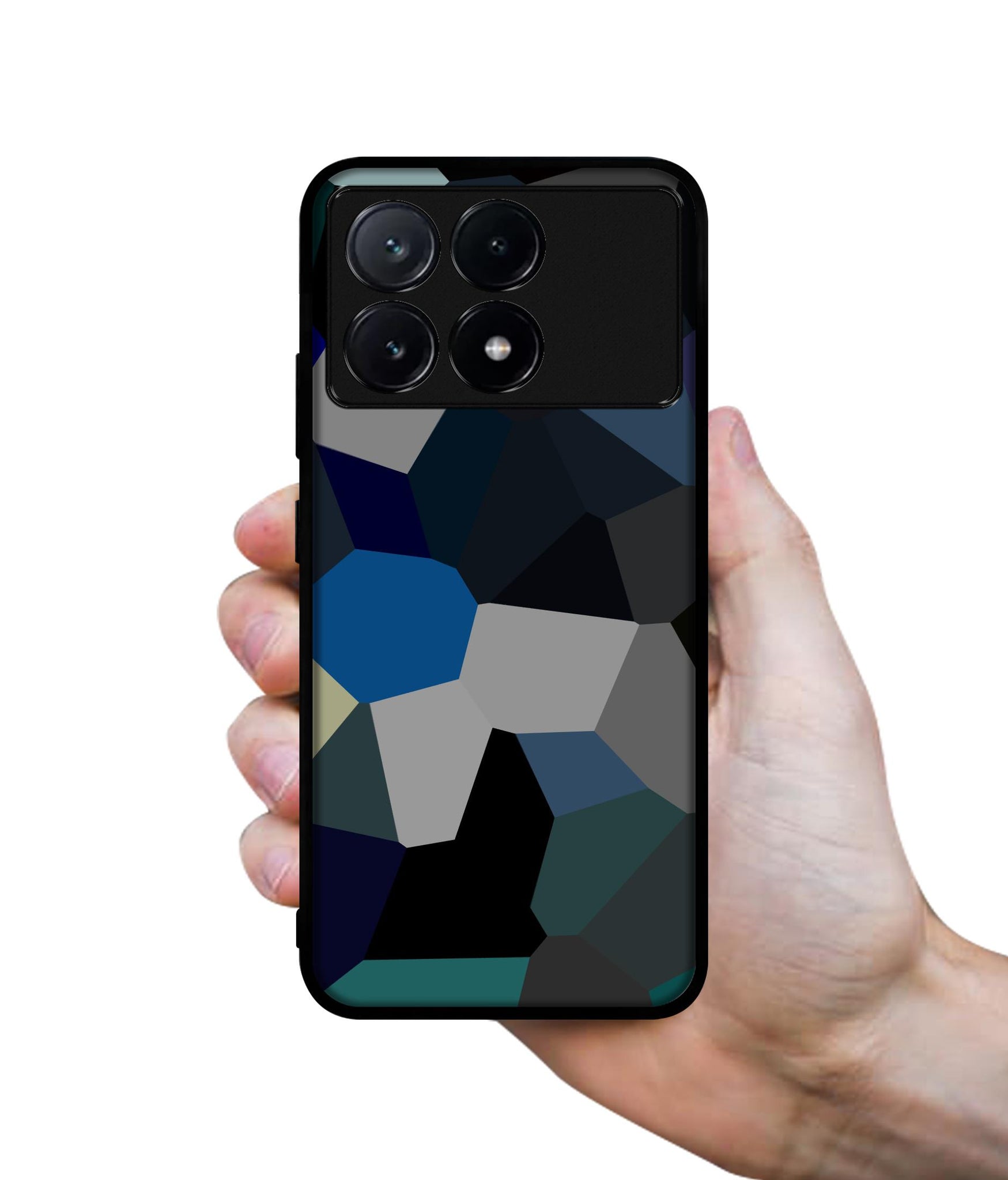 Mathematical Shape Design Designer 2D Printed Back Case Cover for Poco X6 Pro 5G / Mi Redmi K70E 5G