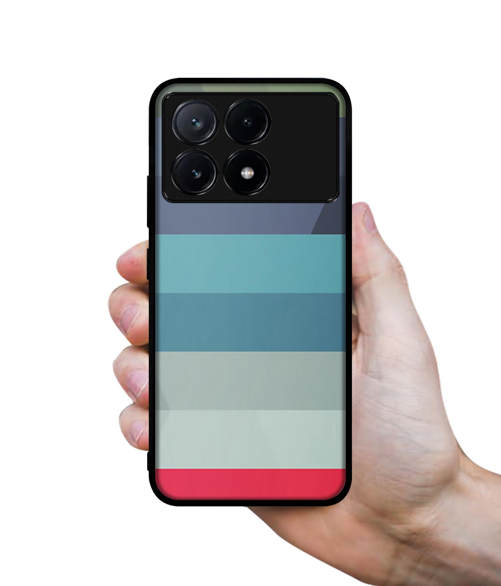 Colorful Lines Design Designer 2D Printed Back Case Cover for Poco X6 Pro 5G / Mi Redmi K70E 5G