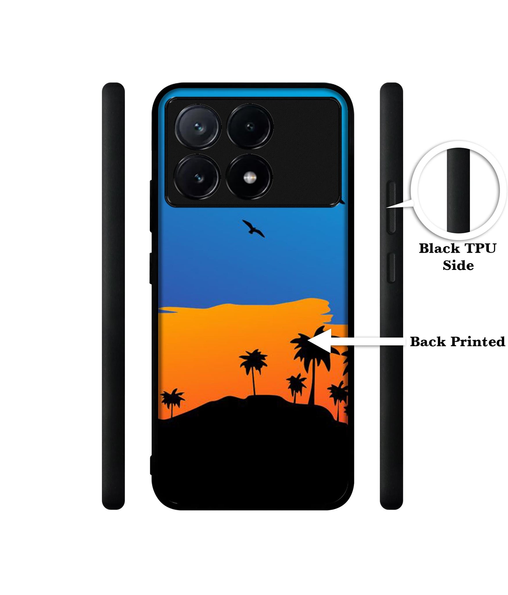 Nature Design Designer 2D Printed Back Case Cover for Poco X6 Pro 5G / Mi Redmi K70E 5G
