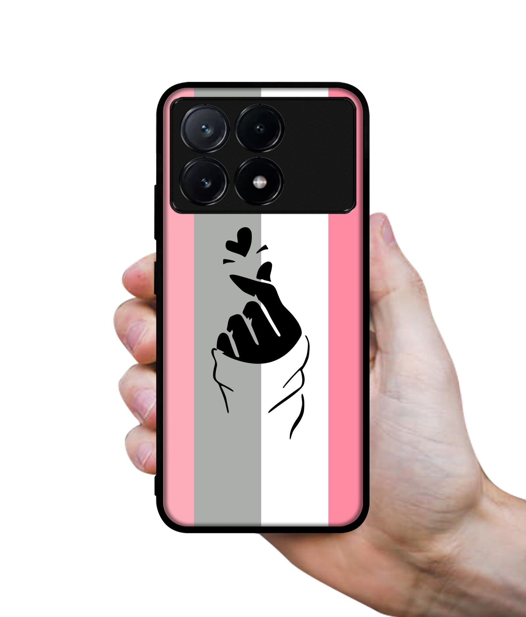 Cute Mini Love Design Designer 2D Printed Back Case Cover for Poco X6 Pro 5G / Mi Redmi K70E 5G