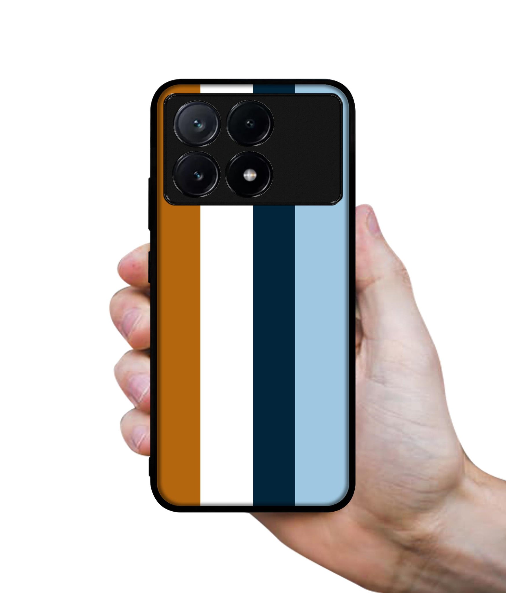 Color Stripes Design Designer 2D Printed Back Case Cover for Poco X6 Pro 5G / Mi Redmi K70E 5G