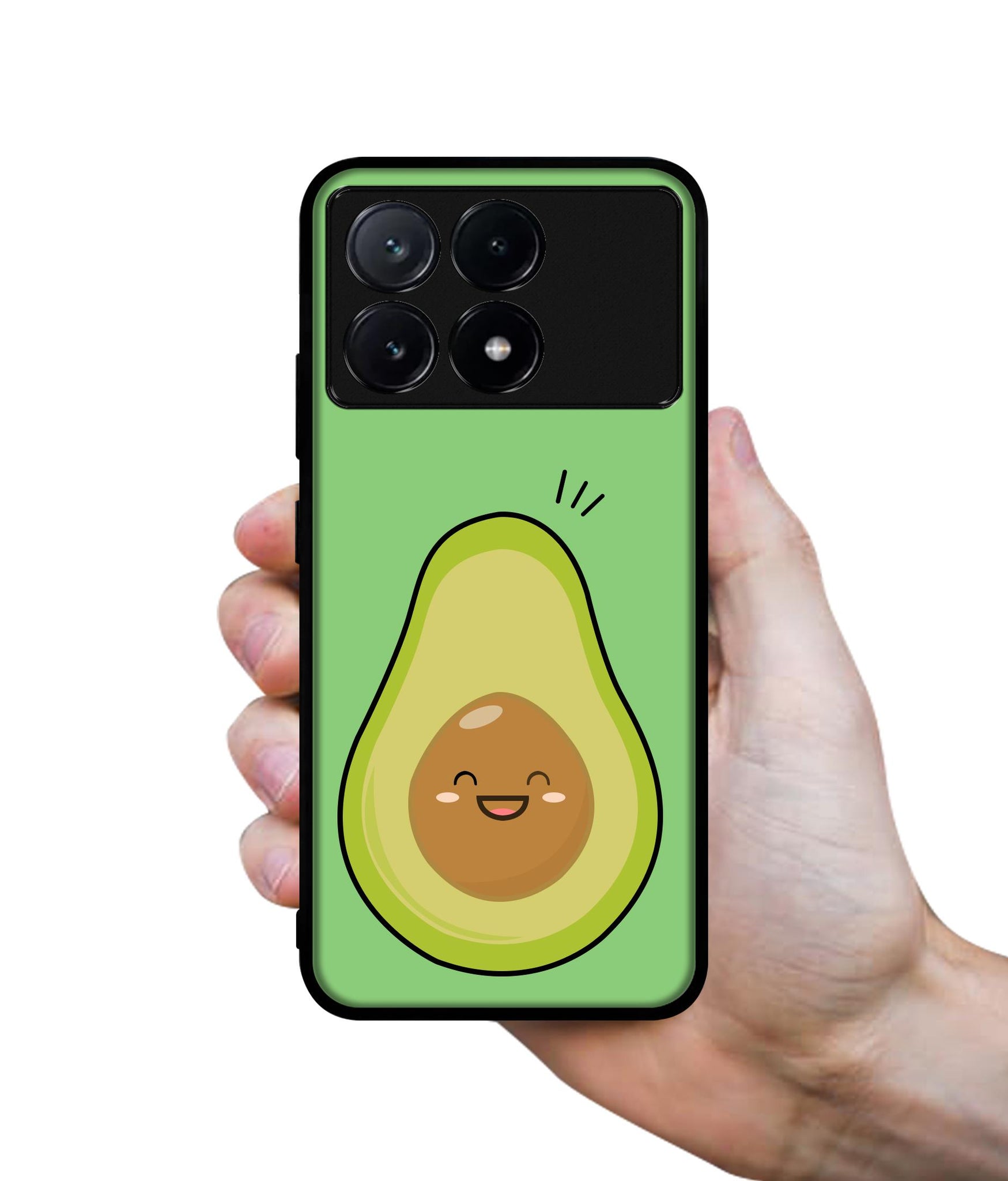 Avocados Design Designer 2D Printed Back Case Cover for Poco X6 Pro 5G / Mi Redmi K70E 5G