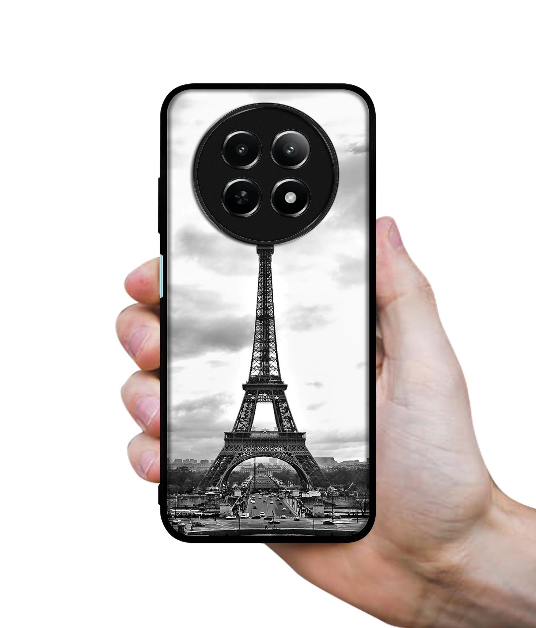 Eiffel Tower Design Designer 2D Printed Back Case Cover for Realme 12 5G / 13 5G / 12x 5G / C65 5G / Narzo 70x 5G / N65 5G