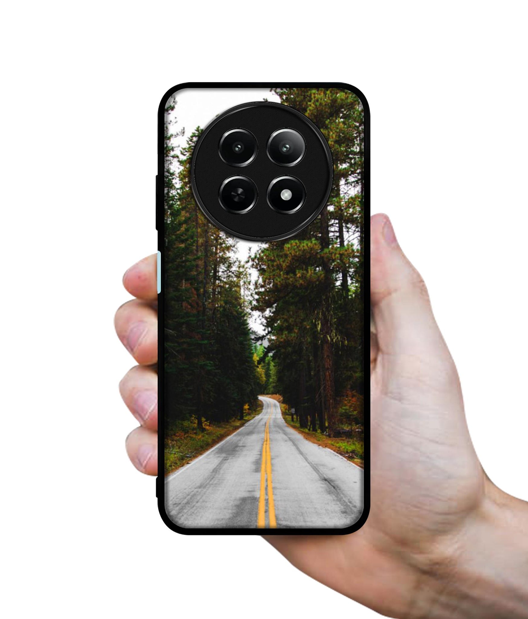 Road Photo Design Designer 2D Printed Back Case Cover for Realme 12 5G / 13 5G / 12x 5G / C65 5G / Narzo 70x 5G / N65 5G