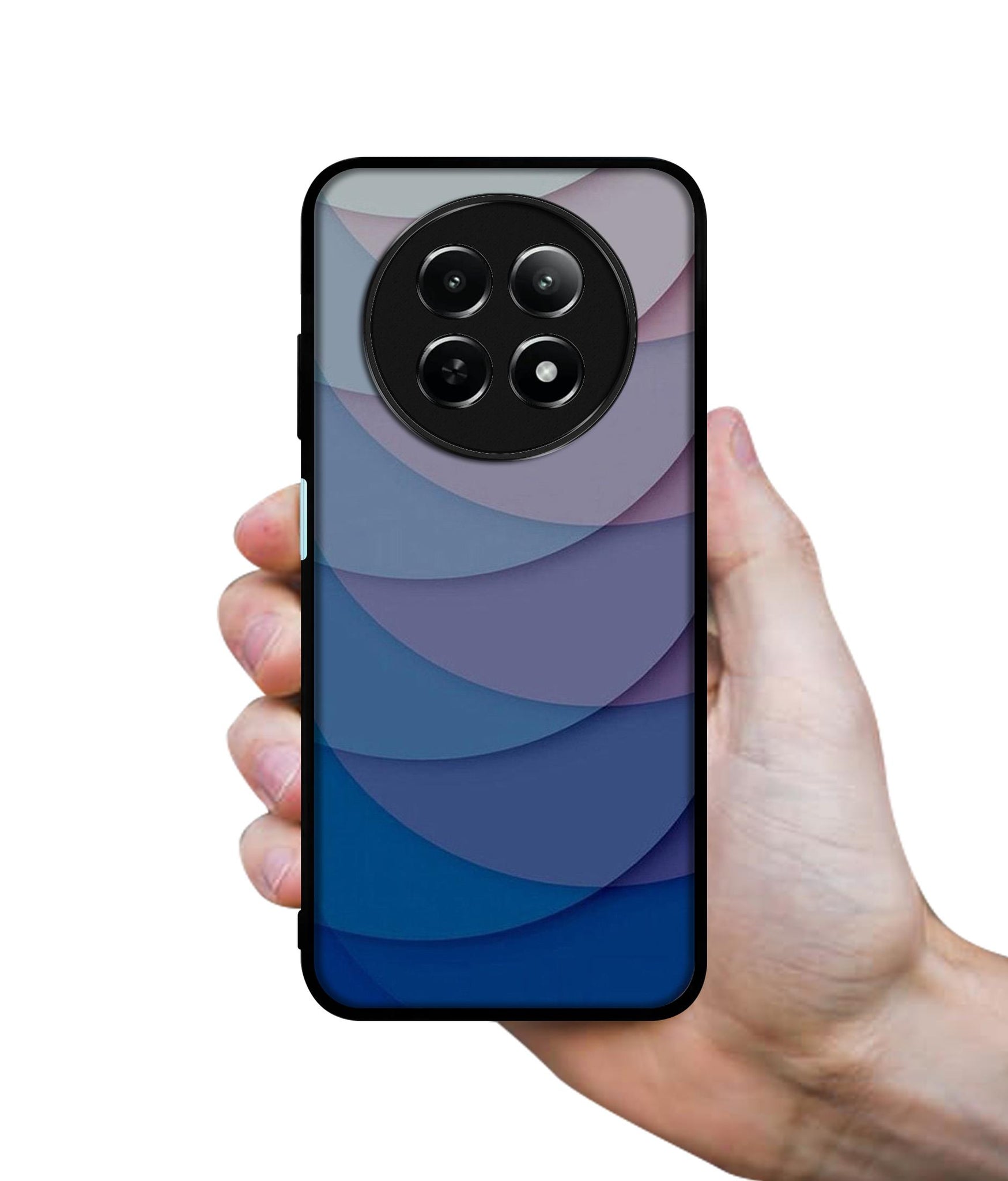 Waves Pattern Print Design Designer 2D Printed Back Case Cover for Realme 12 5G / 13 5G / 12x 5G / C65 5G / Narzo 70x 5G / N65 5G