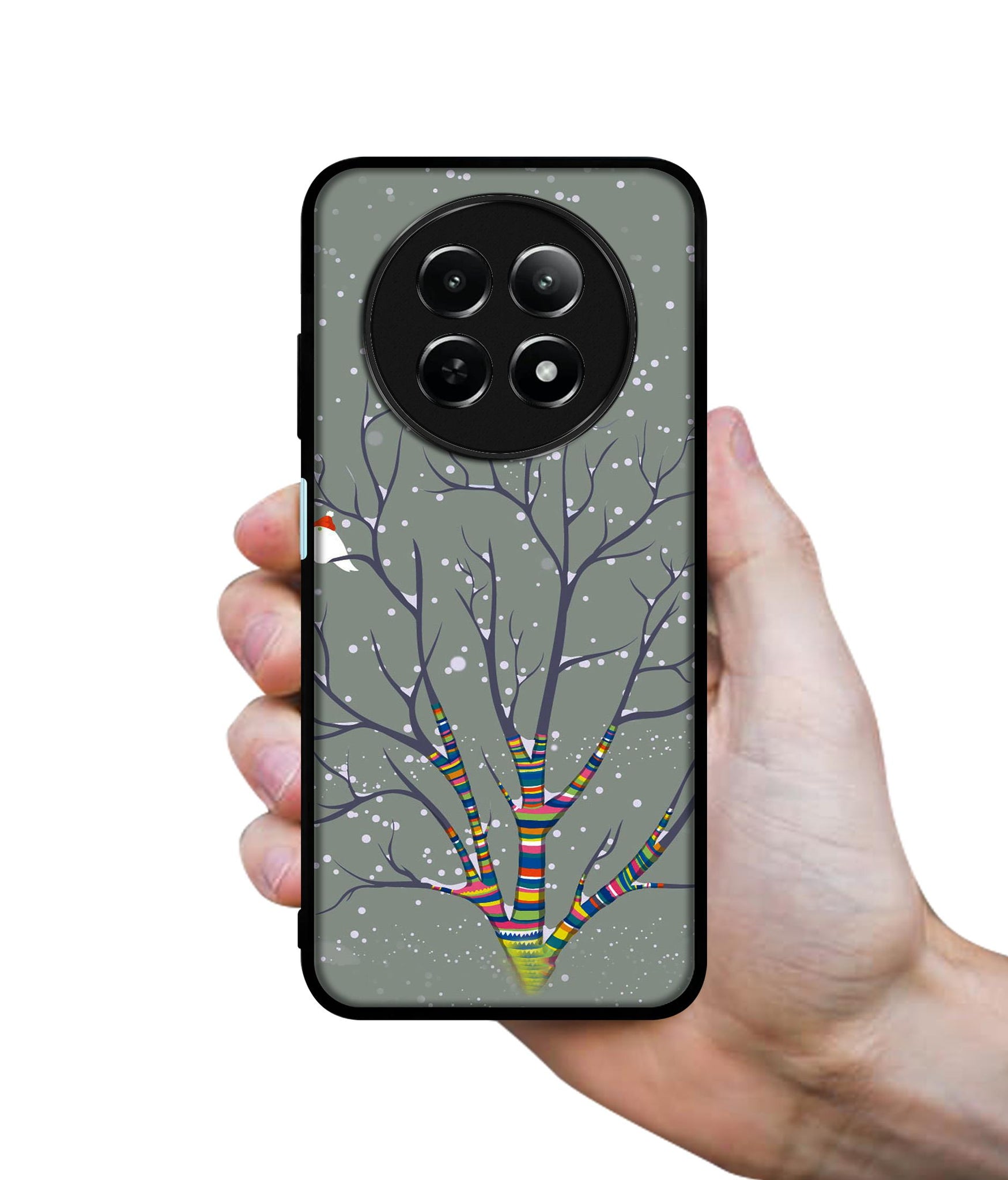 Winter Pattern Print Design Designer 2D Printed Back Case Cover for Realme 12 5G / 13 5G / 12x 5G / C65 5G / Narzo 70x 5G / N65 5G