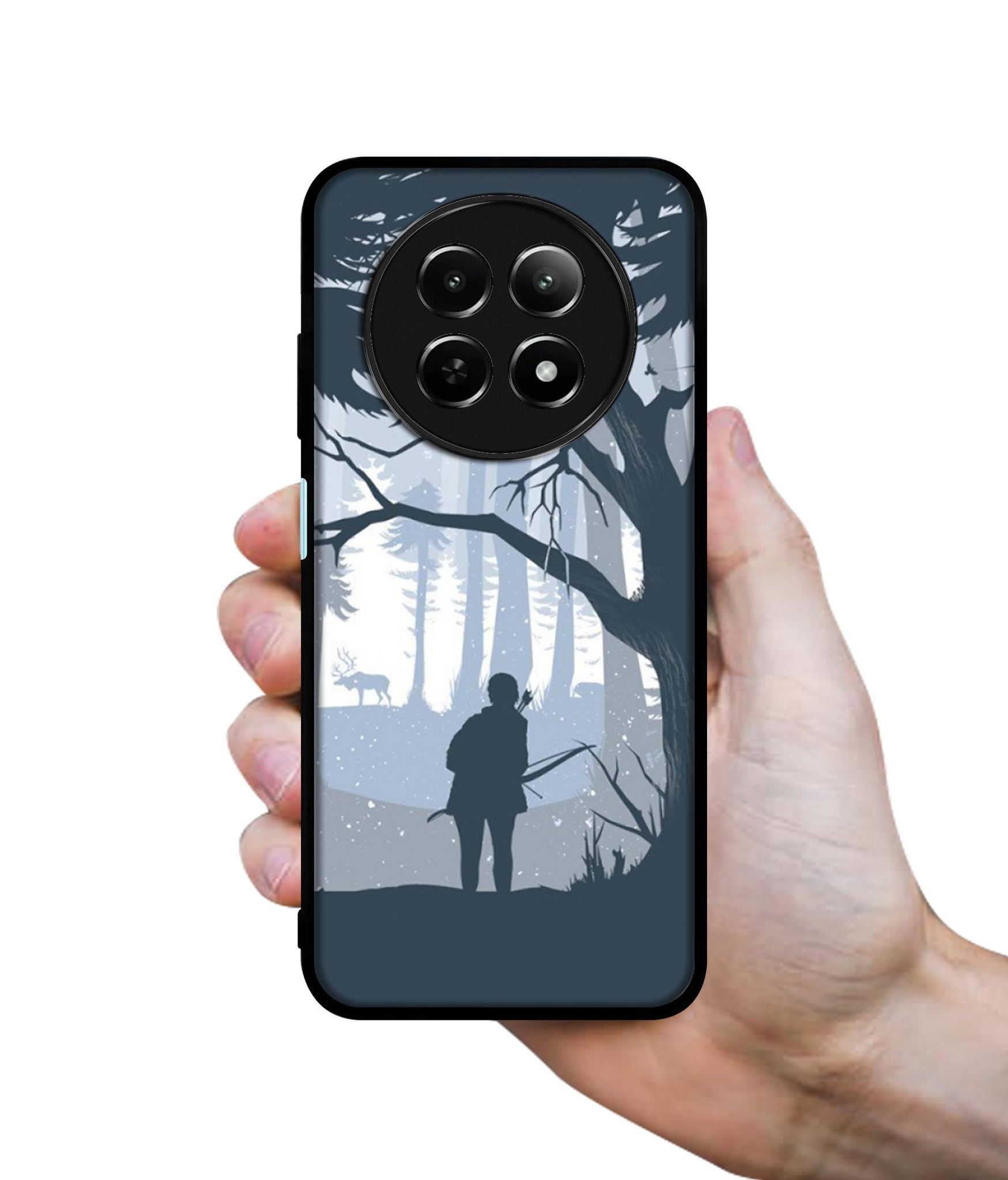 Hunter Design Designer 2D Printed Back Case Cover for Realme 12 5G / 13 5G / 12x 5G / C65 5G / Narzo 70x 5G / N65 5G