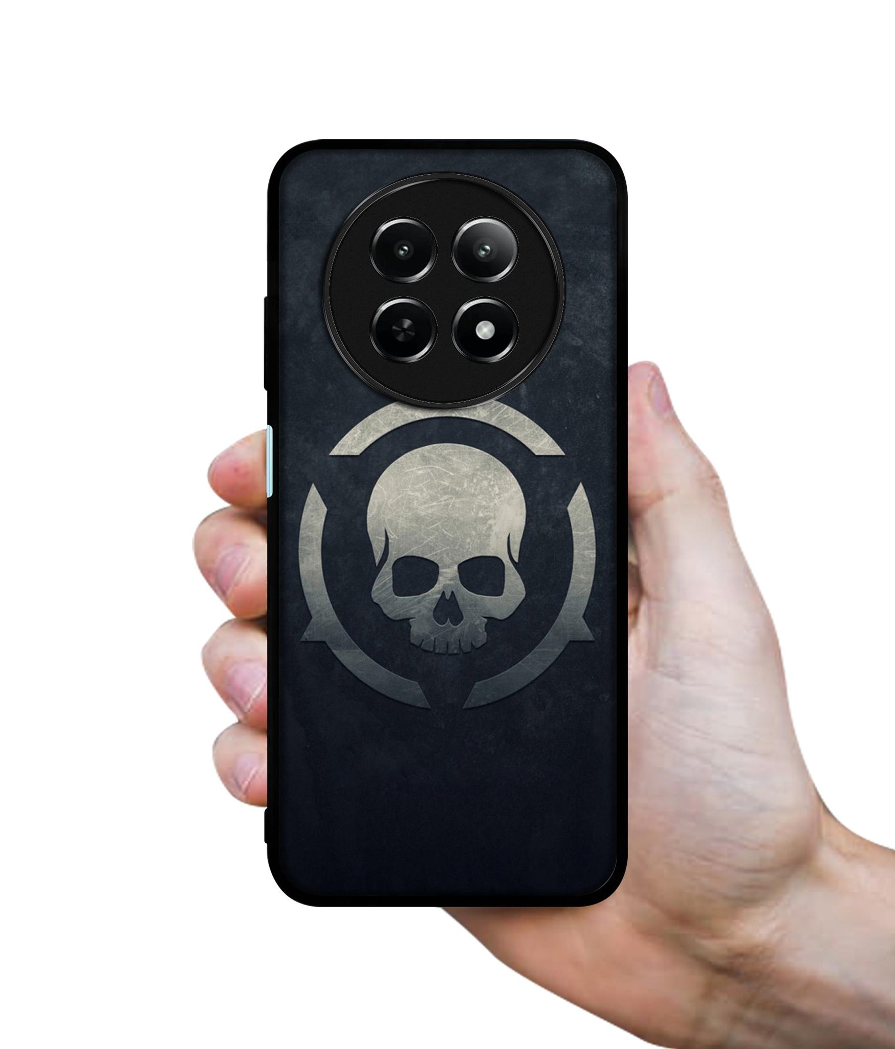 Skull Pattern Print Design Designer 2D Printed Back Case Cover for Realme 12 5G / 13 5G / 12x 5G / C65 5G / Narzo 70x 5G / N65 5G