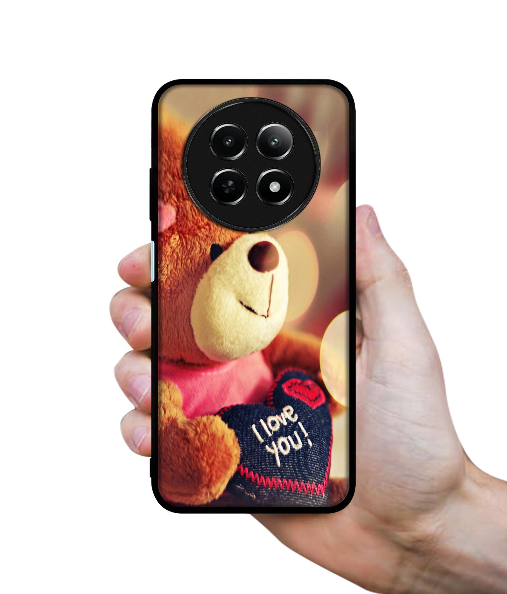 Teddy Bear Design Designer 2D Printed Back Case Cover for Realme 12 5G / 13 5G / 12x 5G / C65 5G / Narzo 70x 5G / N65 5G