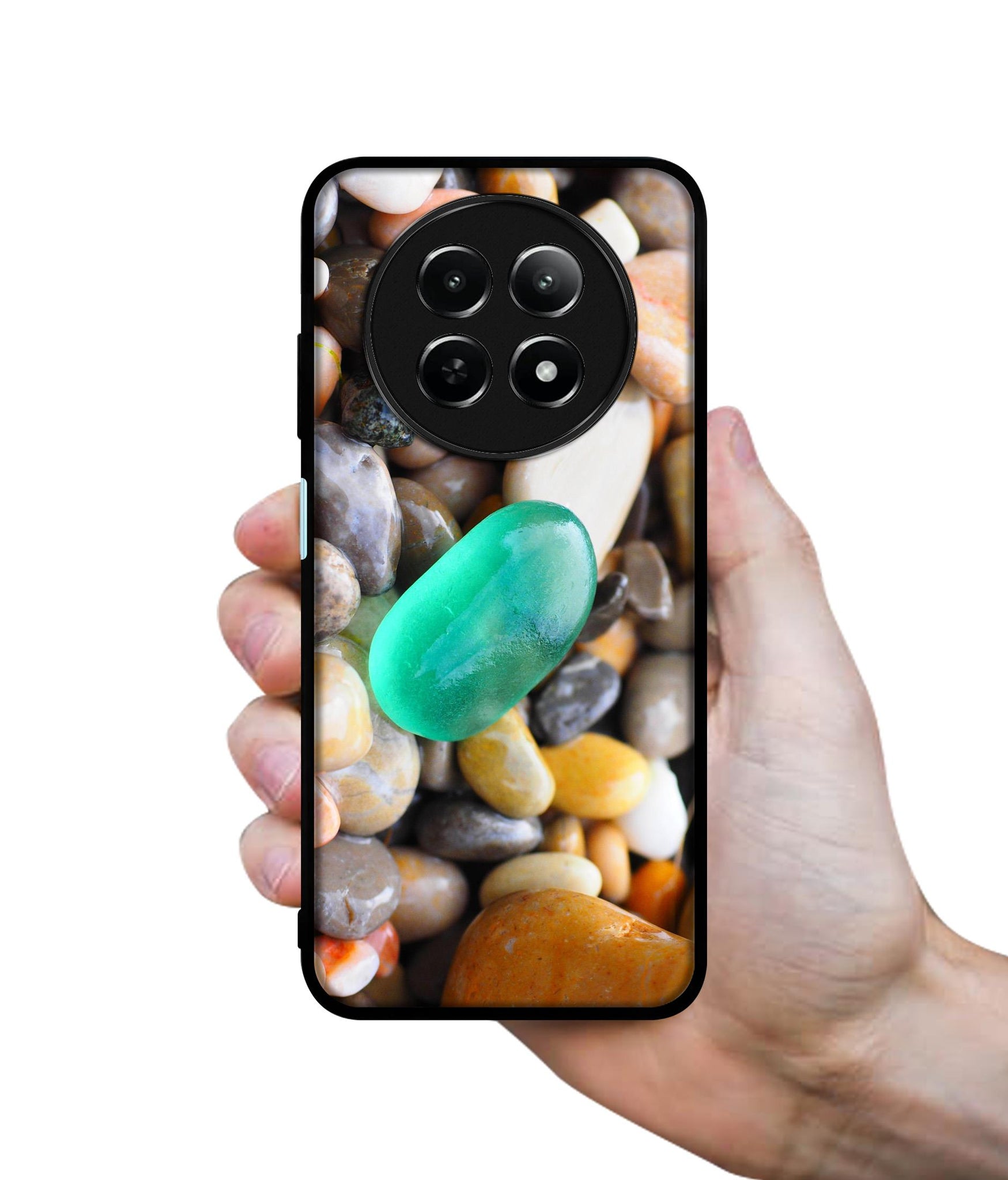 Sea Stones Design Designer 2D Printed Back Case Cover for Realme 12 5G / 13 5G / 12x 5G / C65 5G / Narzo 70x 5G / N65 5G