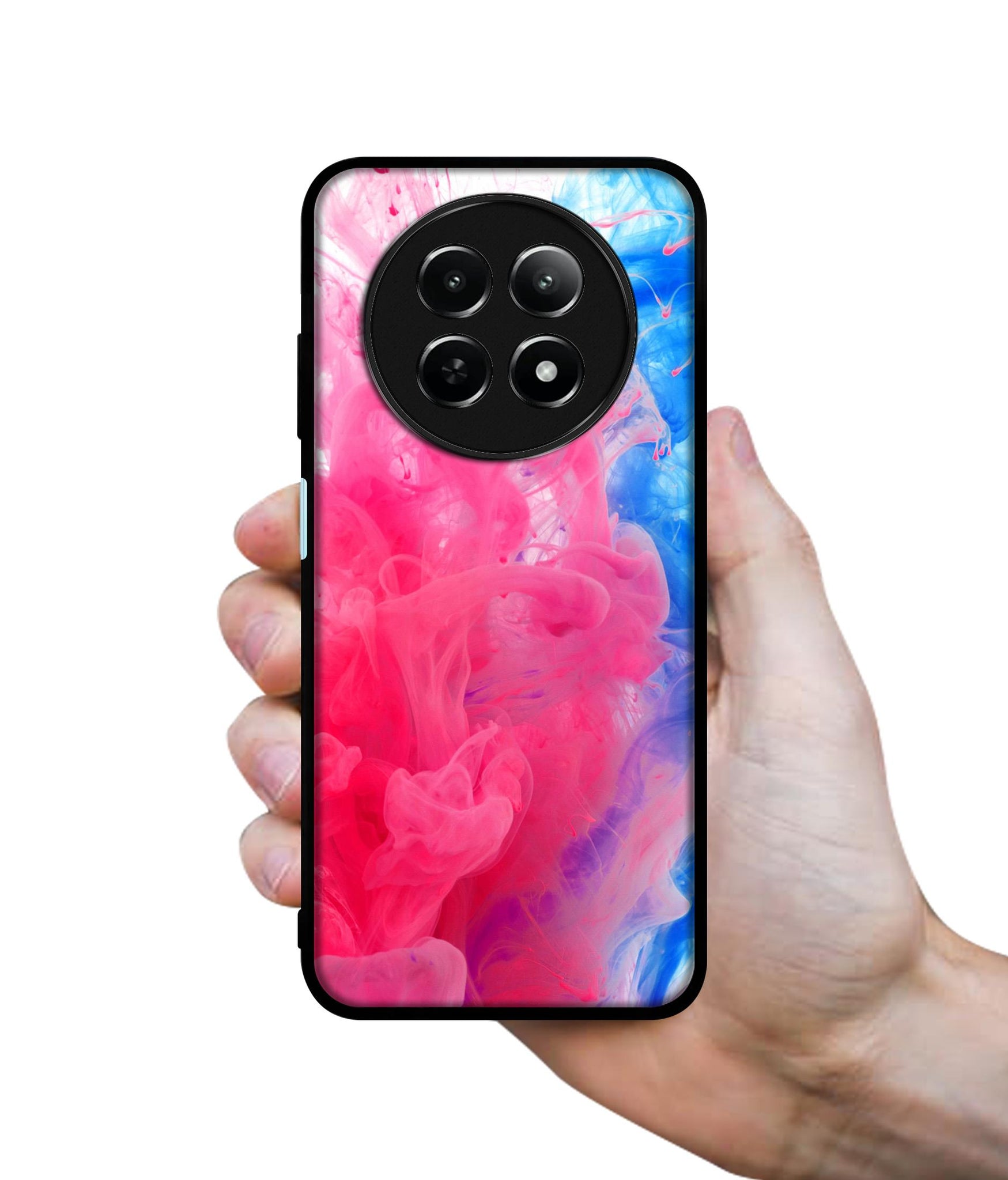 Fractal Paint Design Designer 2D Printed Back Case Cover for Realme 12 5G / 13 5G / 12x 5G / C65 5G / Narzo 70x 5G / N65 5G