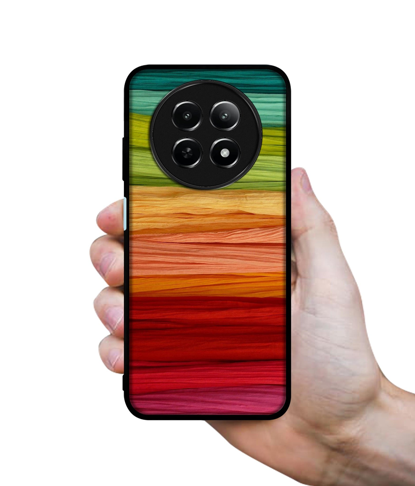 Colorful Thread Design Designer 2D Printed Back Case Cover for Realme 12 5G / 13 5G / 12x 5G / C65 5G / Narzo 70x 5G / N65 5G