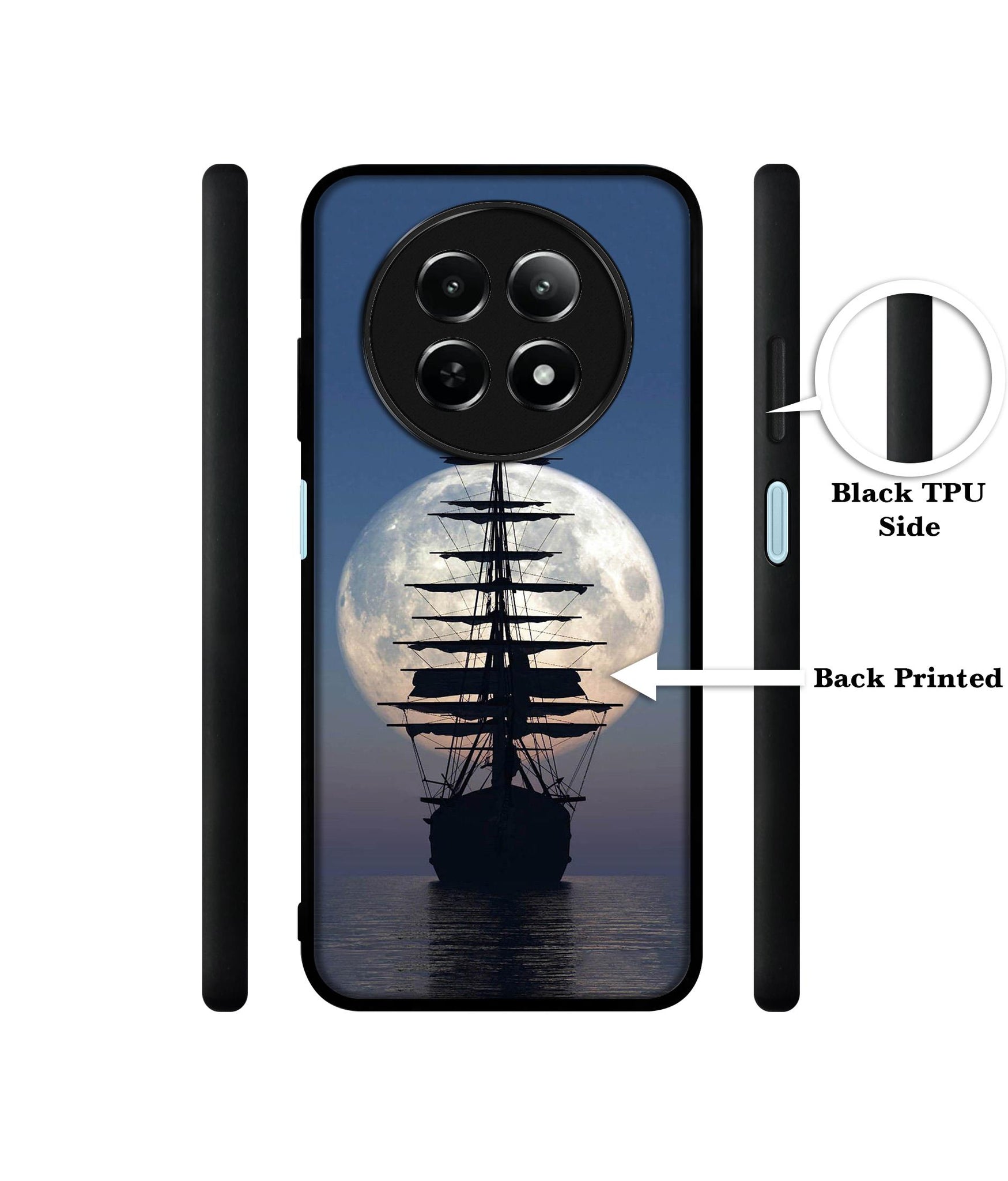 Sea Sunset Design Designer 2D Printed Back Case Cover for Realme 12 5G / 13 5G / 12x 5G / C65 5G / Narzo 70x 5G / N65 5G