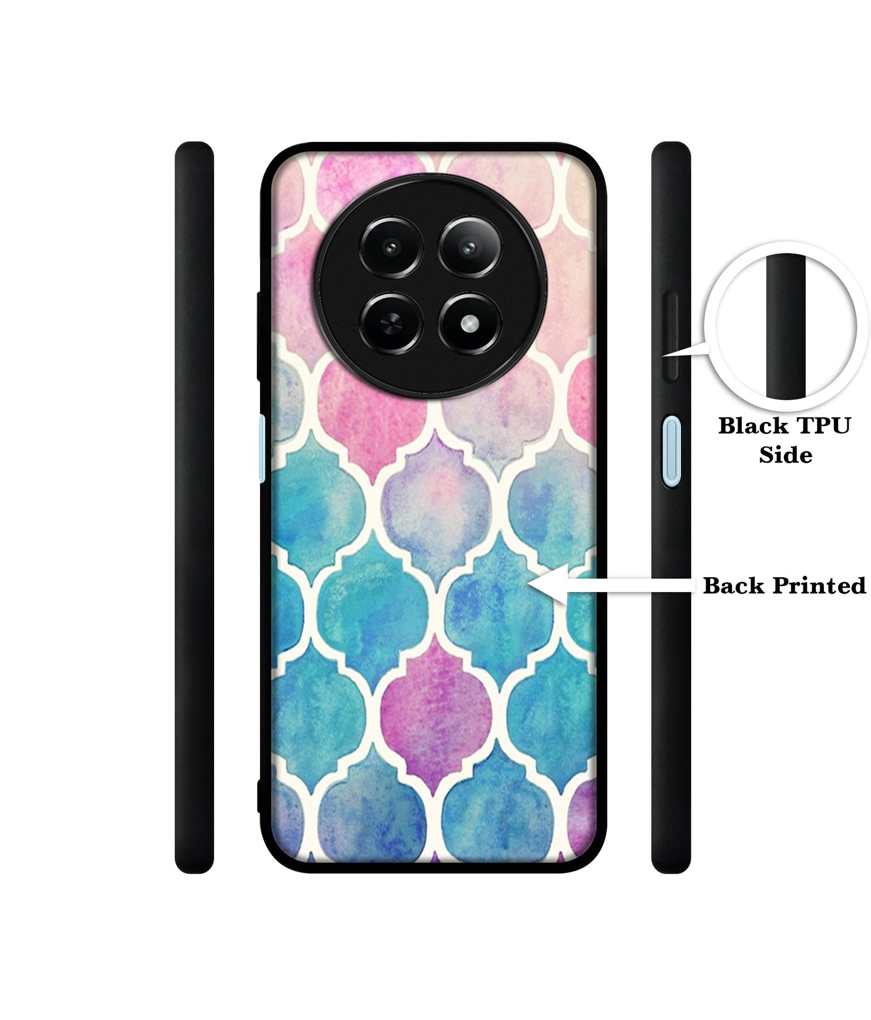 Patterns Art Design Designer 2D Printed Back Case Cover for Realme 12 5G / 13 5G / 12x 5G / C65 5G / Narzo 70x 5G / N65 5G