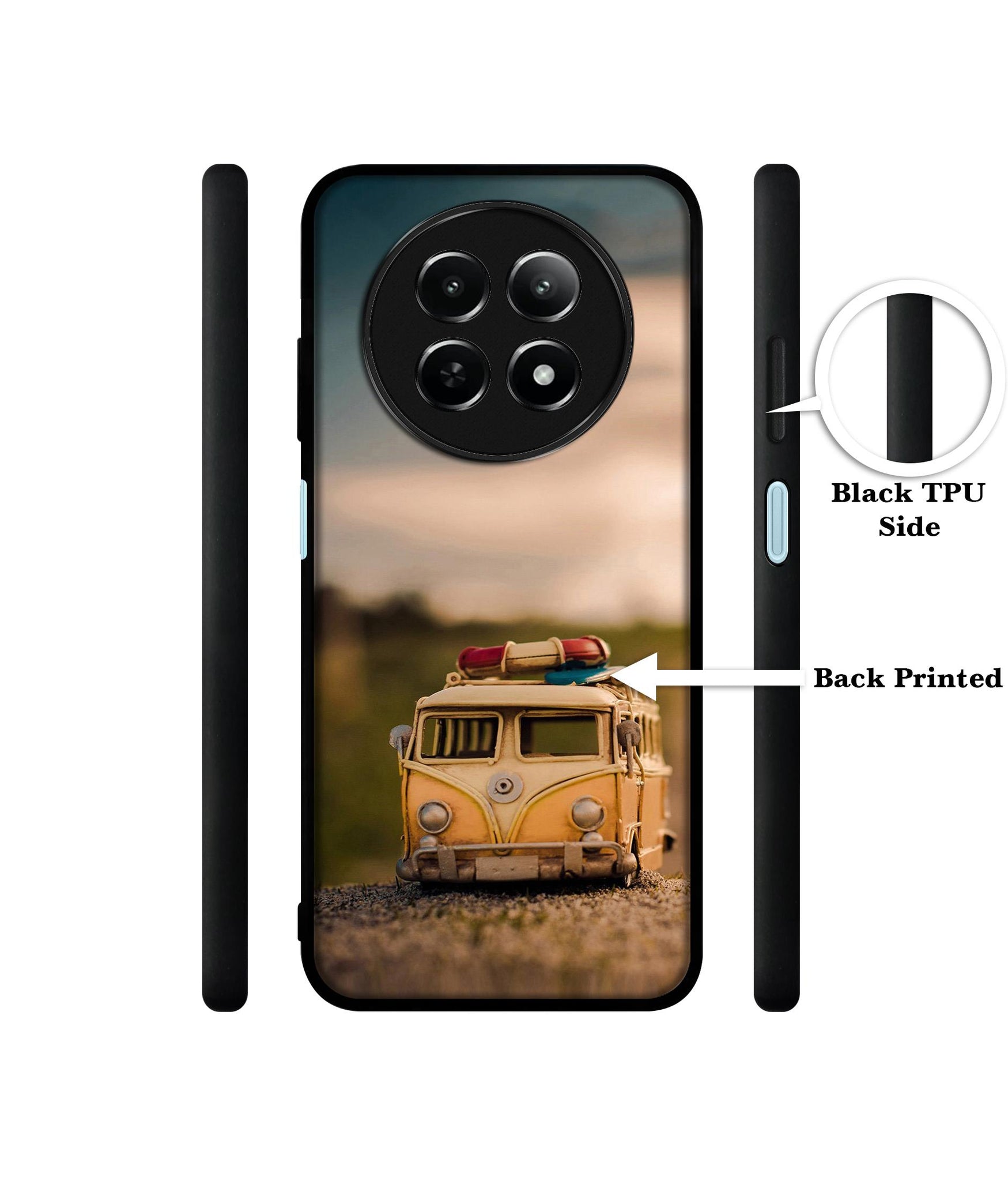 Toy Car Design Designer 2D Printed Back Case Cover for Realme 12 5G / 13 5G / 12x 5G / C65 5G / Narzo 70x 5G / N65 5G