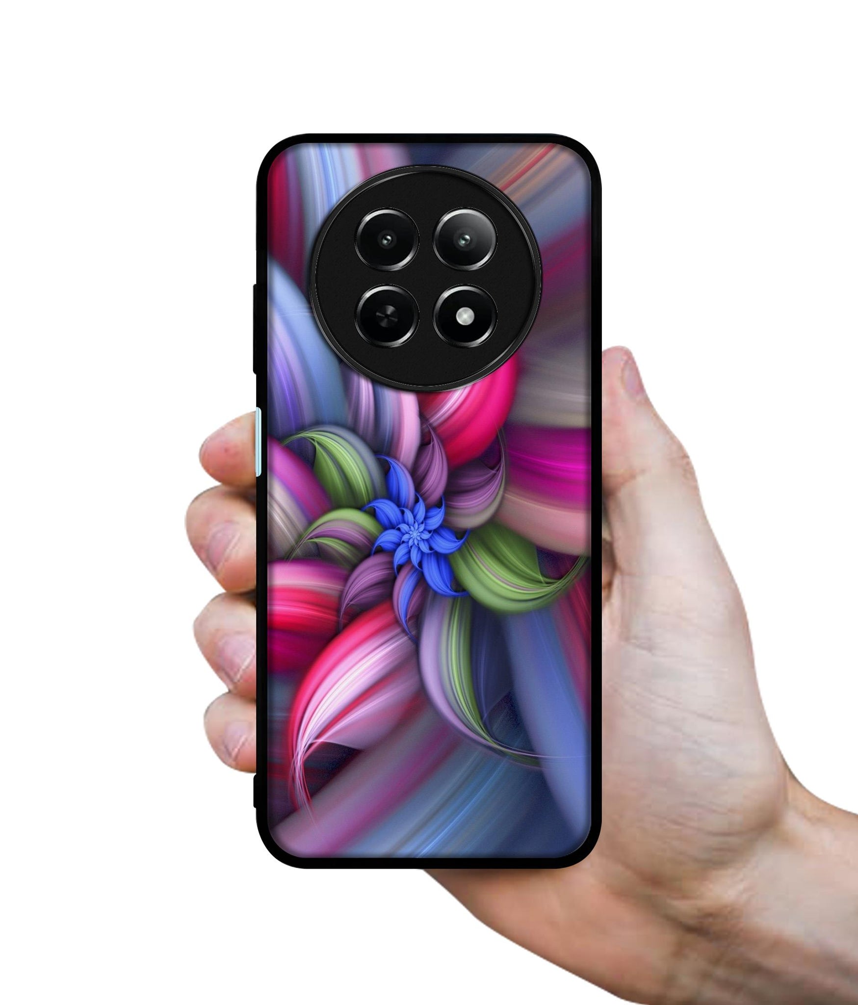 Colorful Flower Design Designer 2D Printed Back Case Cover for Realme 12 5G / 13 5G / 12x 5G / C65 5G / Narzo 70x 5G / N65 5G
